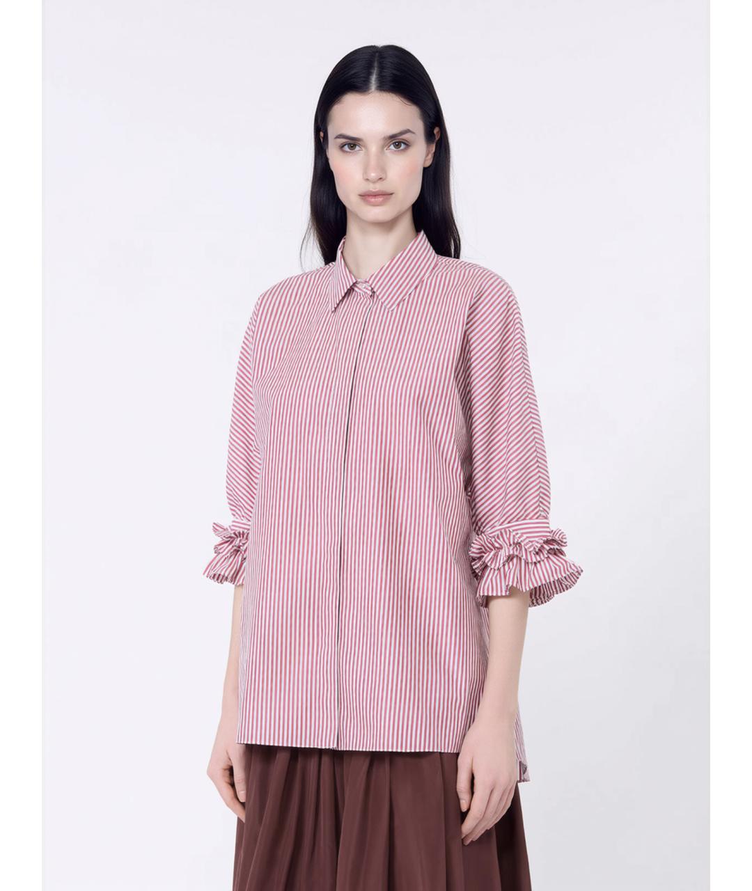 'S MAX MARA Мульти хлопковая рубашка, фото 3