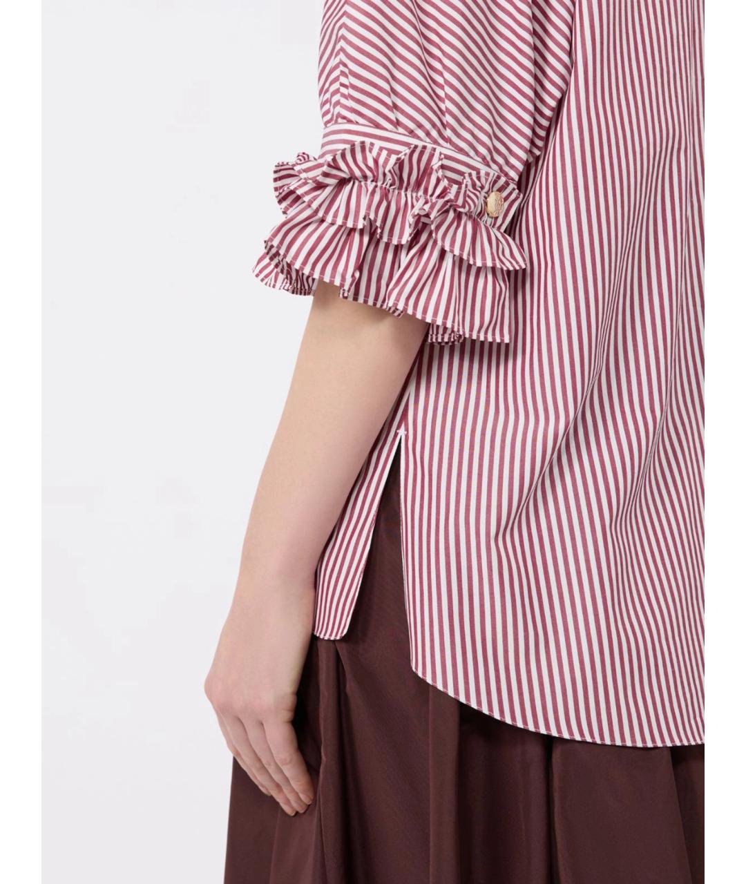 'S MAX MARA Мульти хлопковая рубашка, фото 5