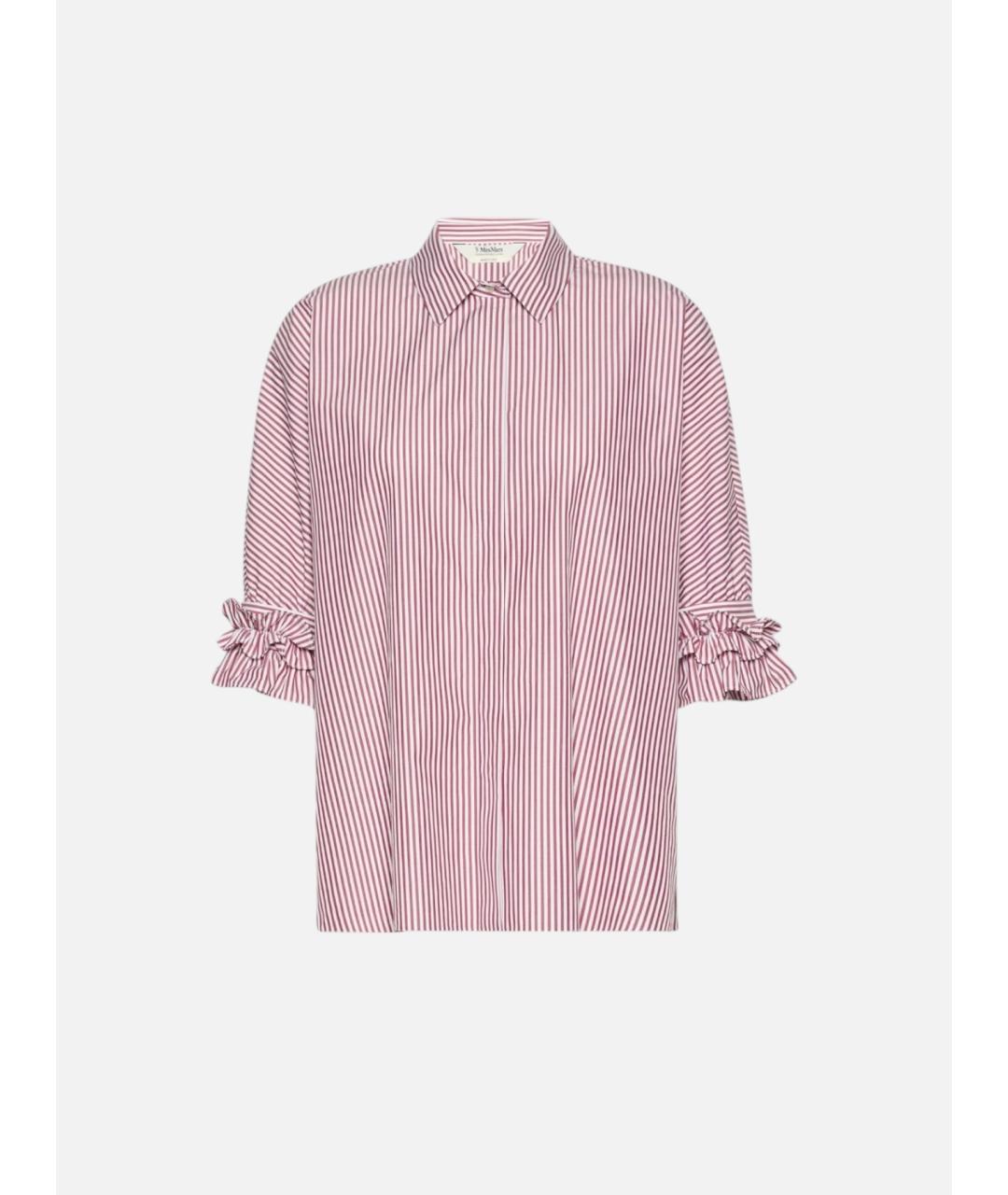 'S MAX MARA Мульти хлопковая рубашка, фото 1