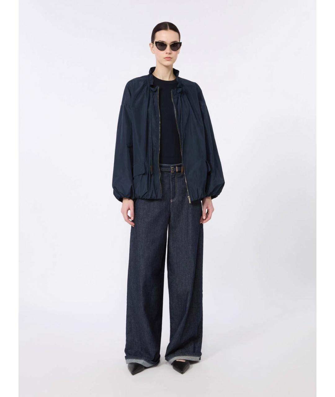 'S MAX MARA Черный хлопковый джемпер / свитер, фото 2