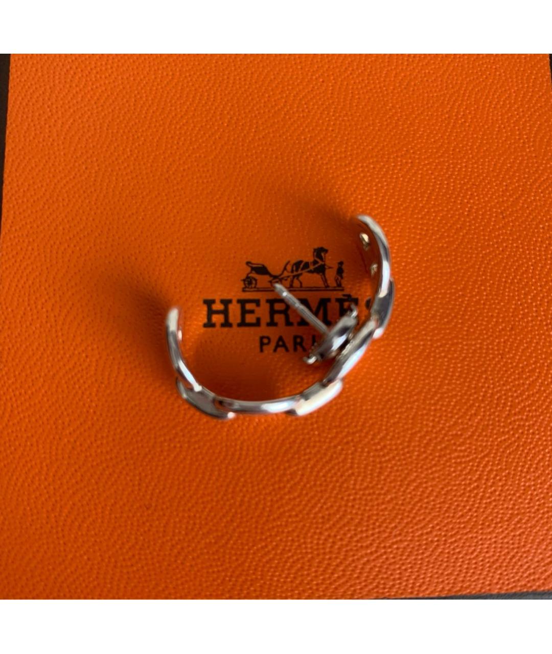 HERMES Серебряные серебряные серьги, фото 6