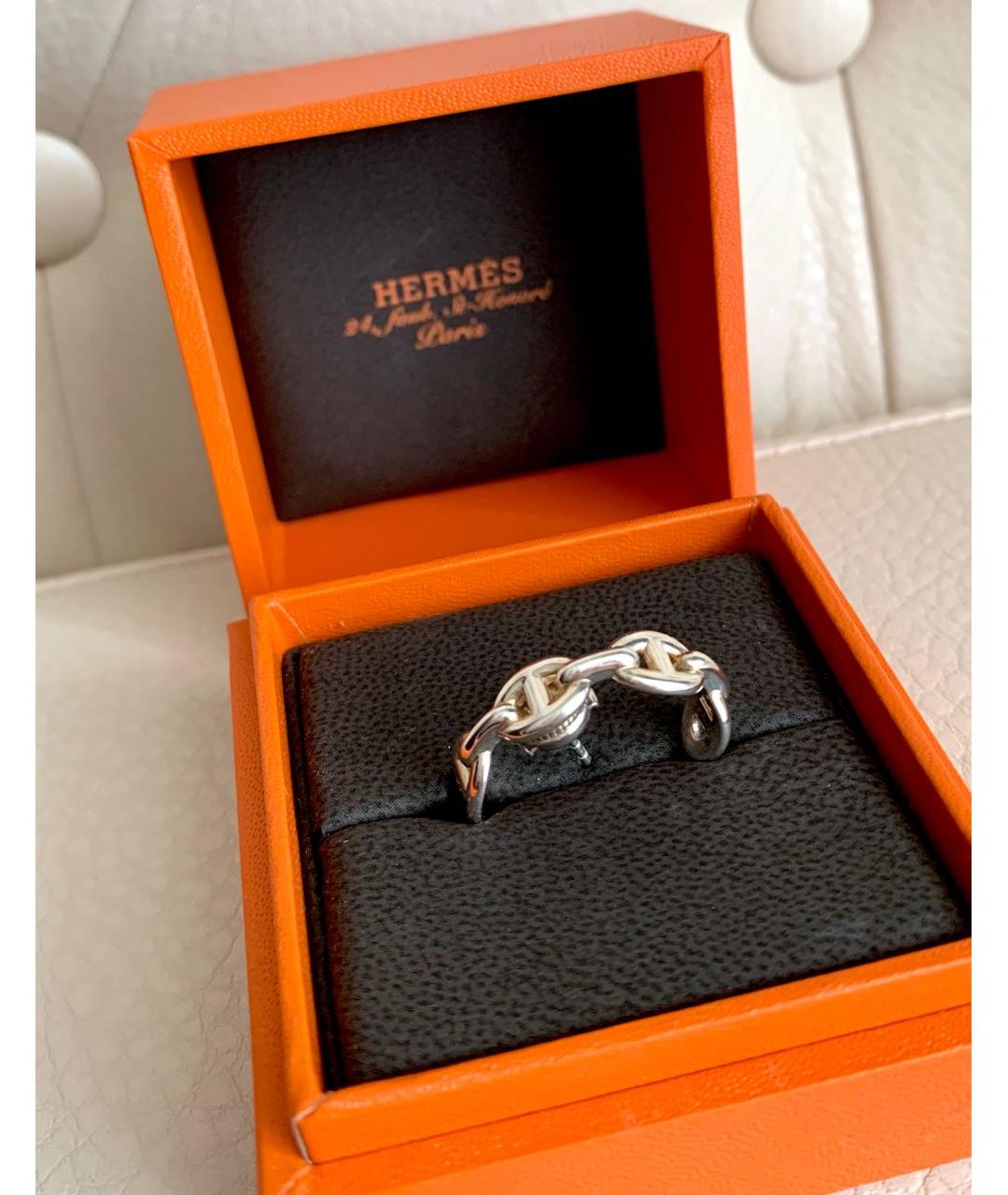 HERMES Серебряные серебряные серьги, фото 4
