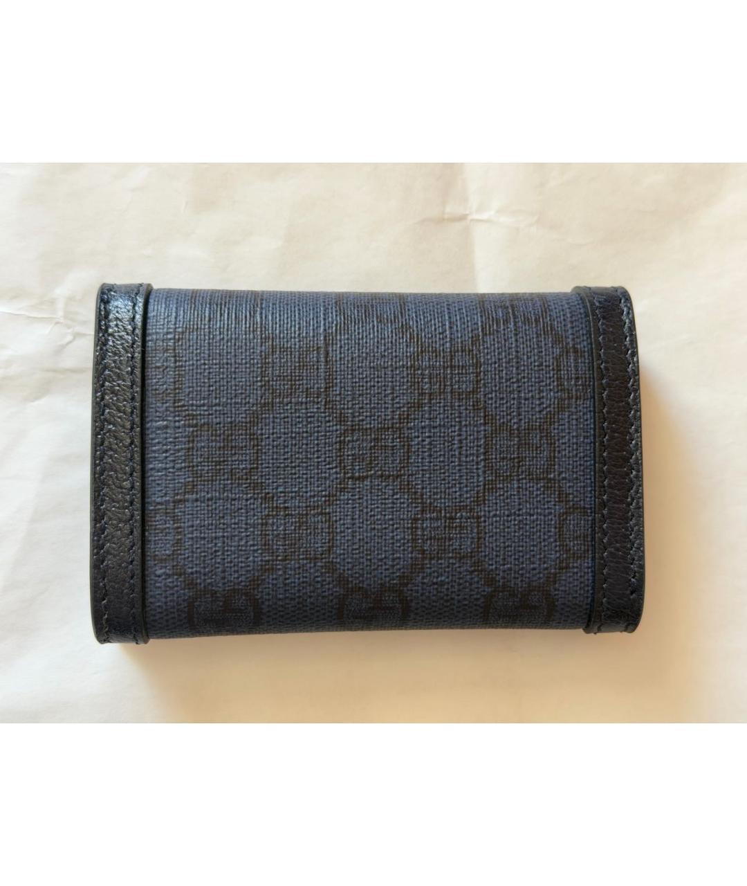 GUCCI Темно-синий кардхолдер, фото 2