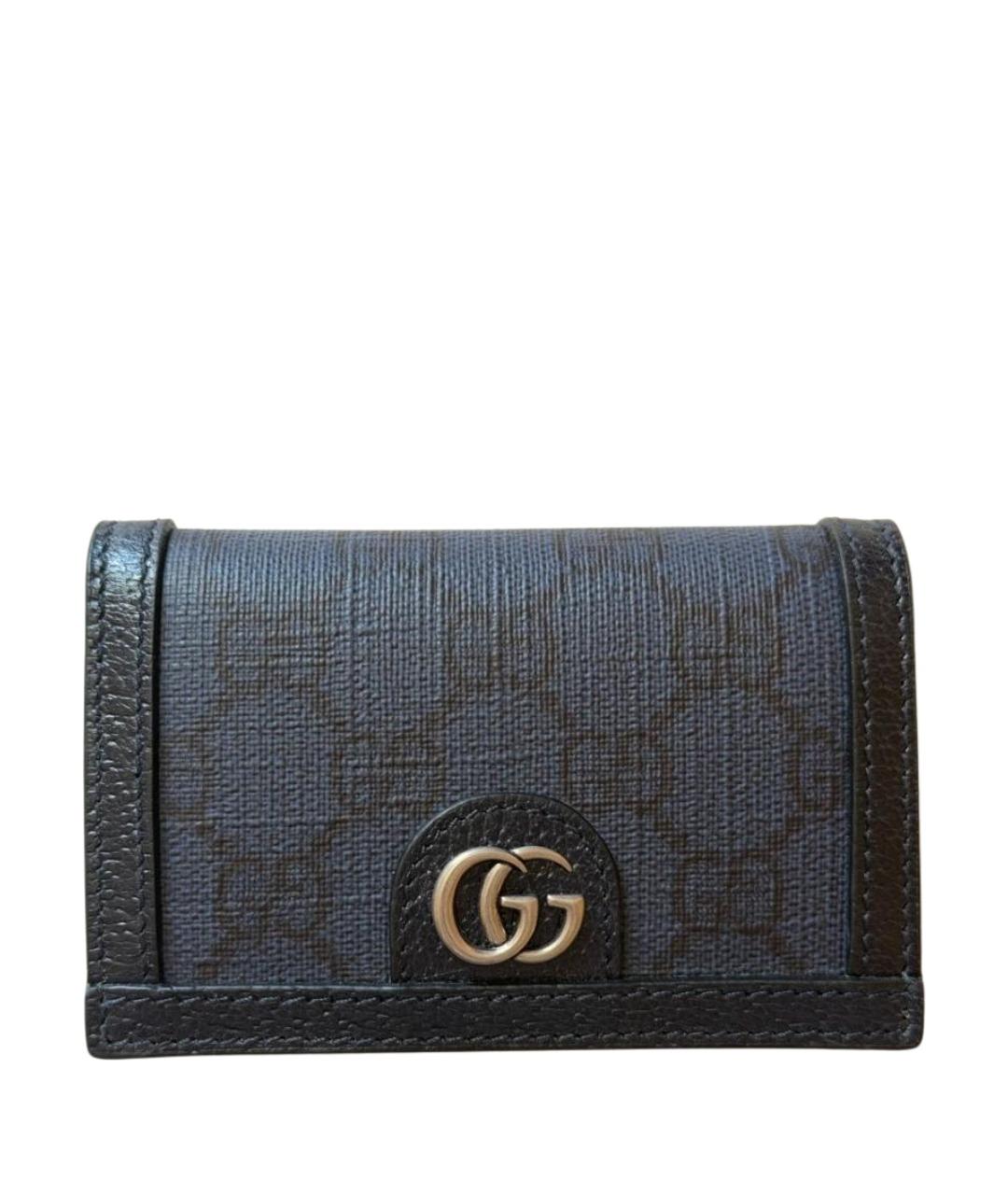 GUCCI Темно-синий кардхолдер, фото 1