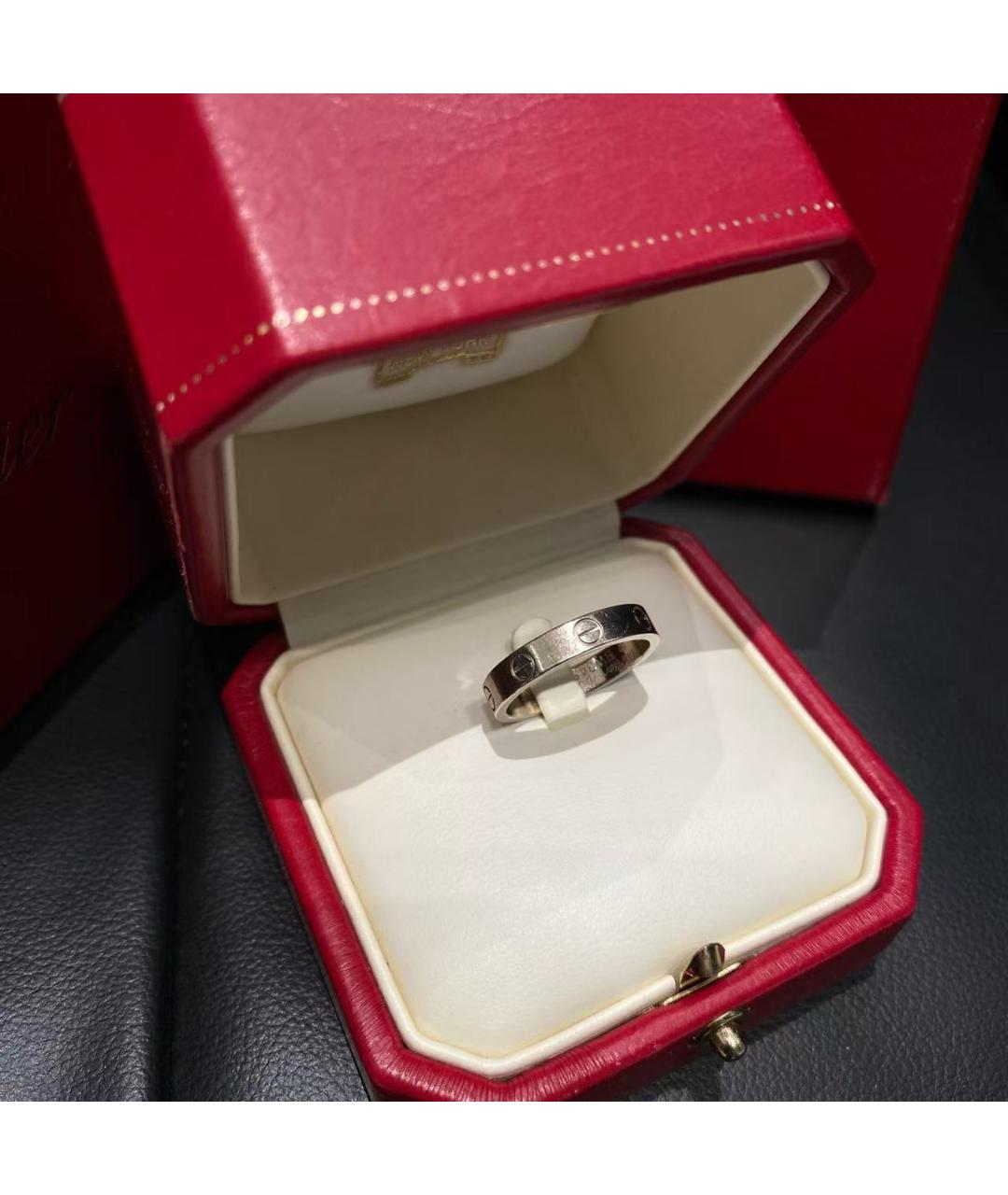 CARTIER Серебряное кольцо из белого золота, фото 2