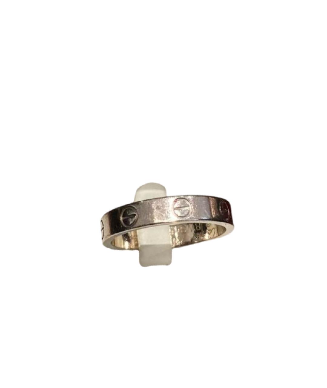 CARTIER Серебряное кольцо из белого золота, фото 6