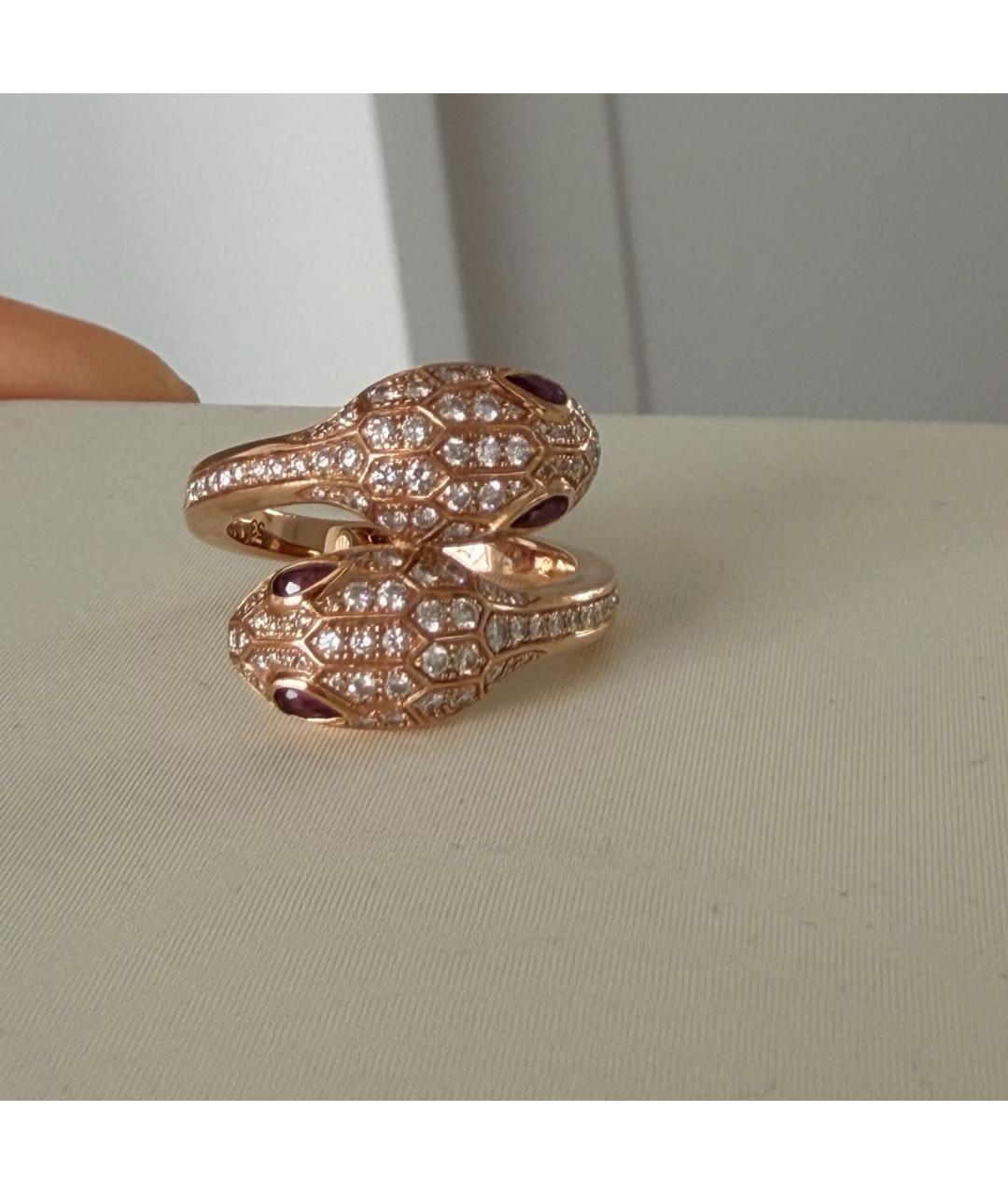 BVLGARI Золотое кольцо из розового золота, фото 5