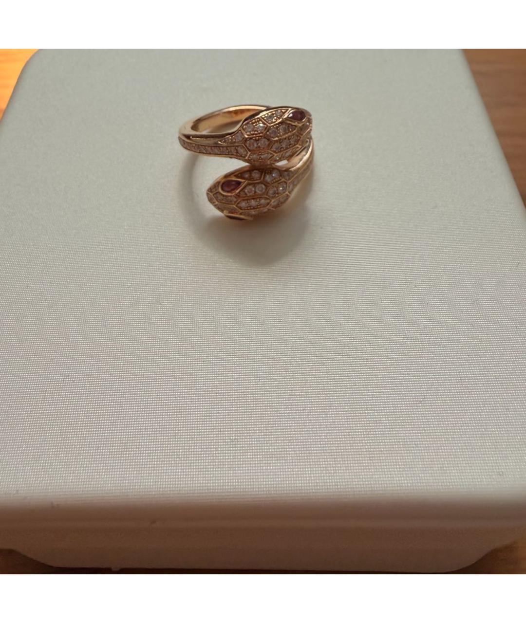 BVLGARI Золотое кольцо из розового золота, фото 3