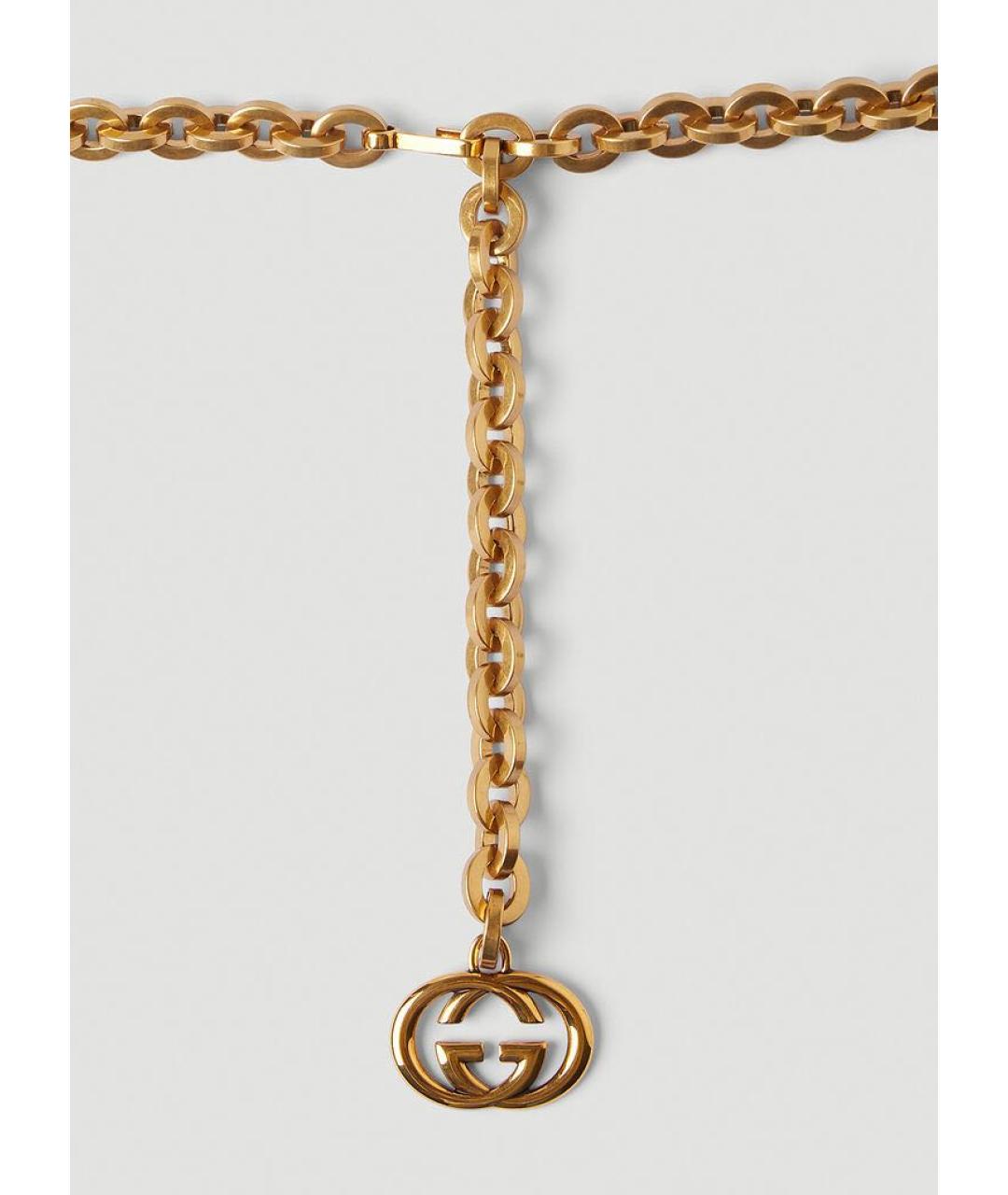 GUCCI Золотой ремень, фото 4