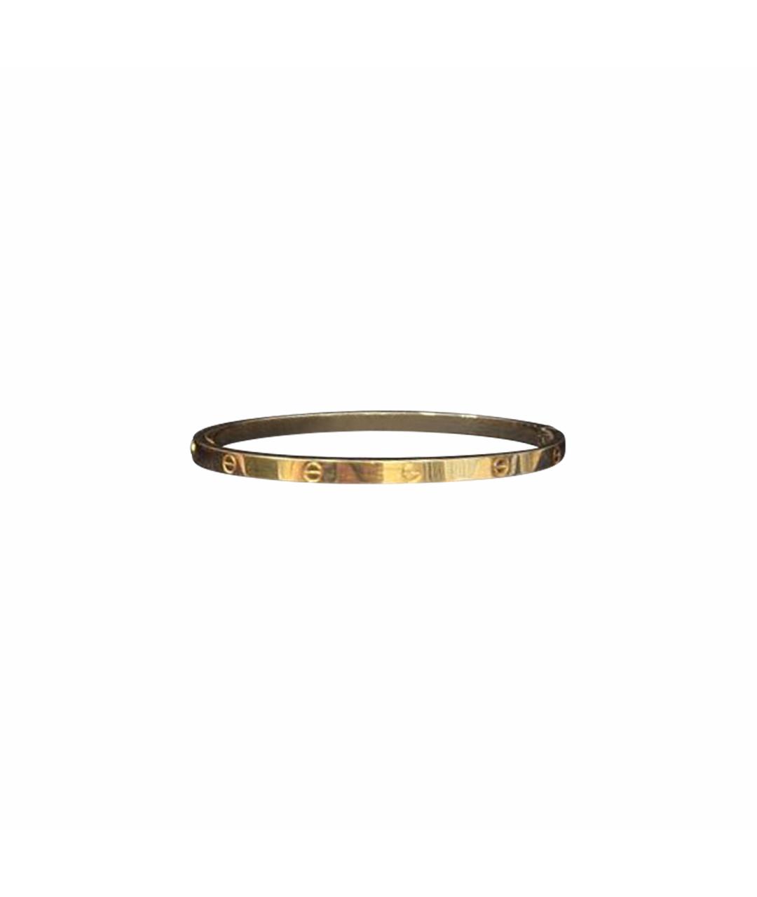 CARTIER Золотой браслет из желтого золота, фото 1