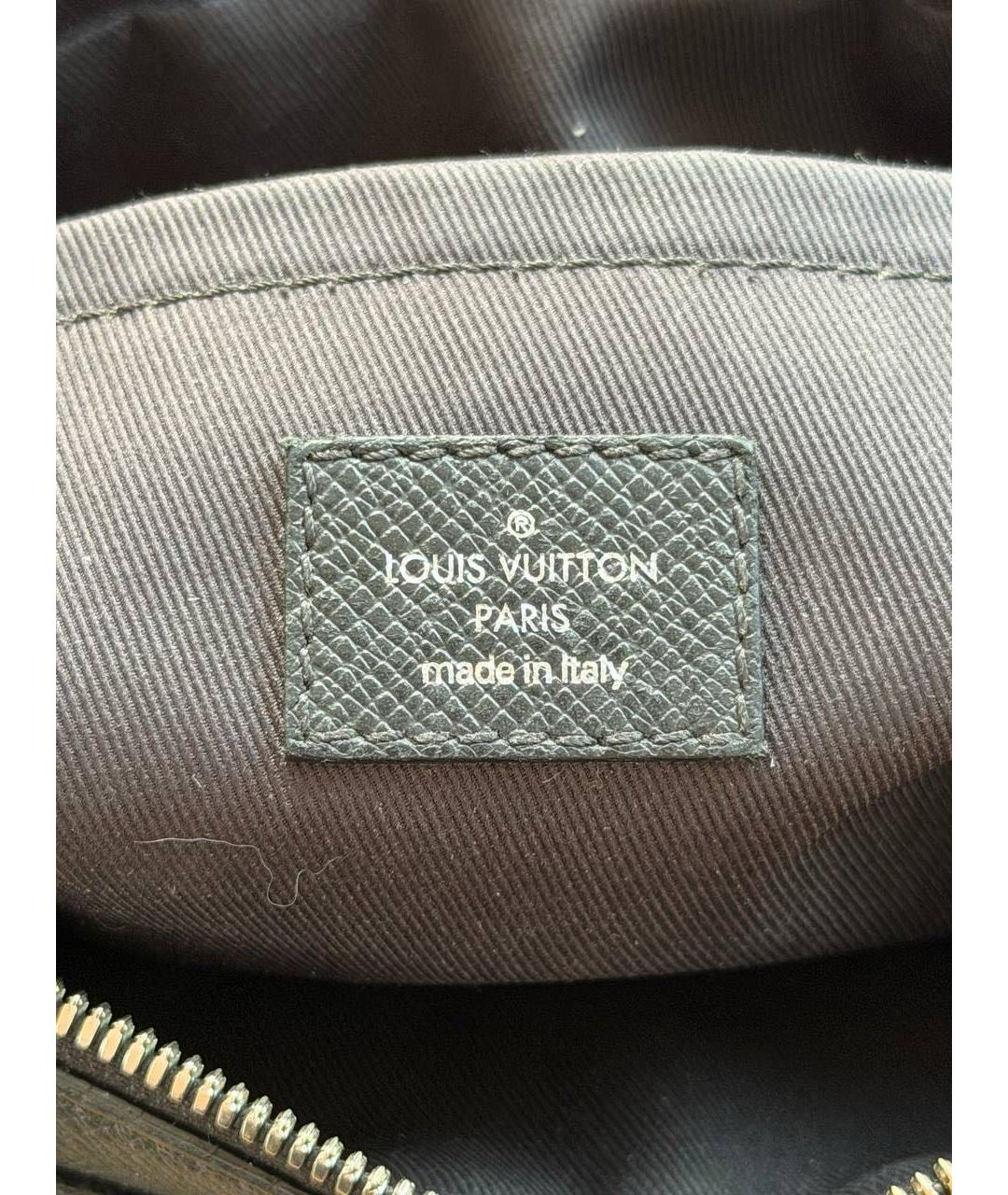LOUIS VUITTON Черная сумка на плечо, фото 6