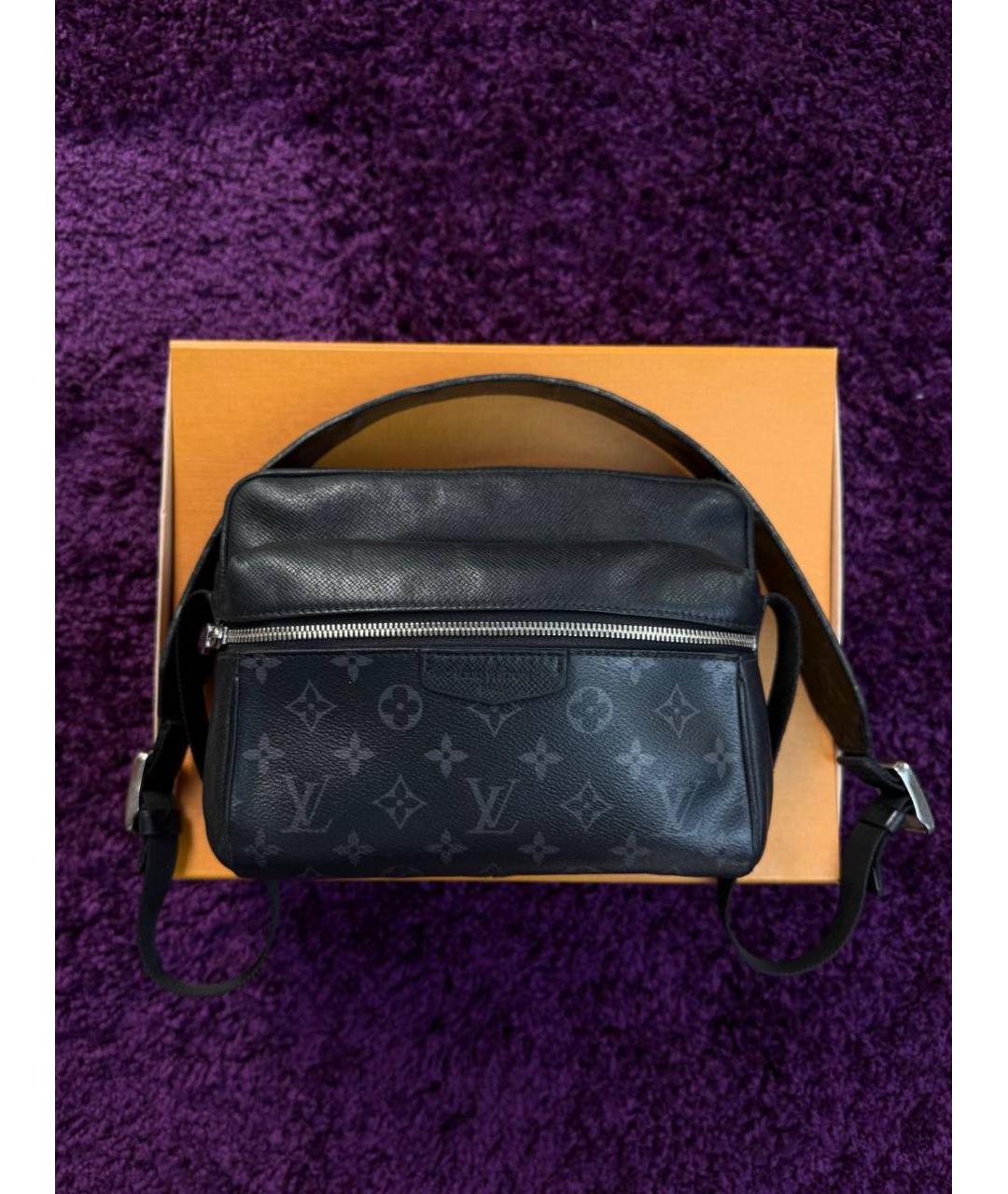 LOUIS VUITTON Черная сумка на плечо, фото 8