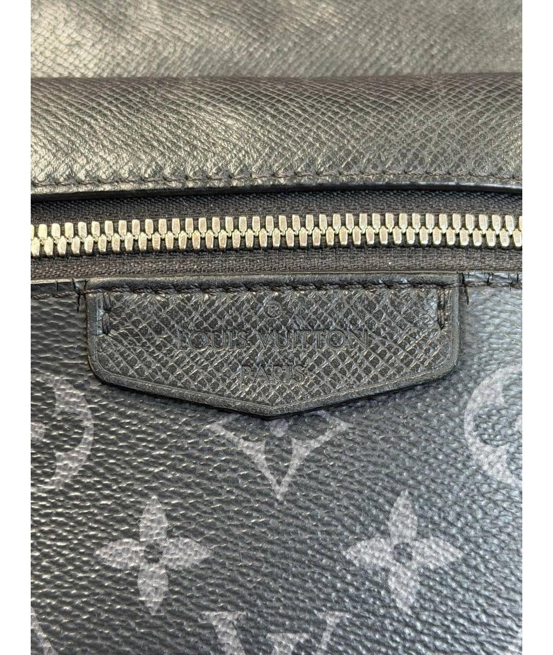 LOUIS VUITTON Черная сумка на плечо, фото 5