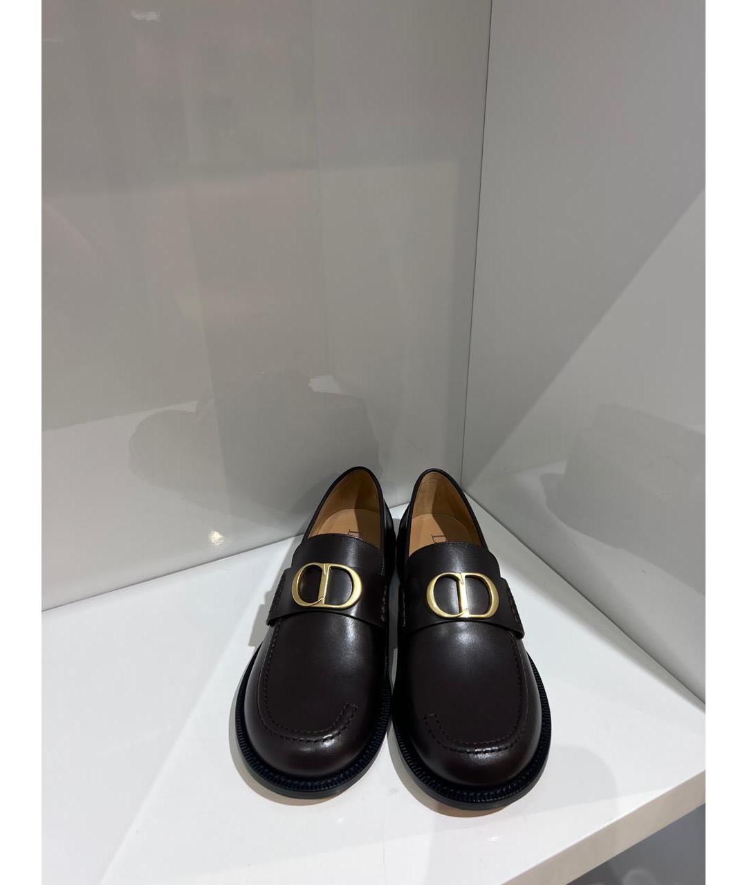 CHRISTIAN DIOR Кожаные лоферы, фото 2