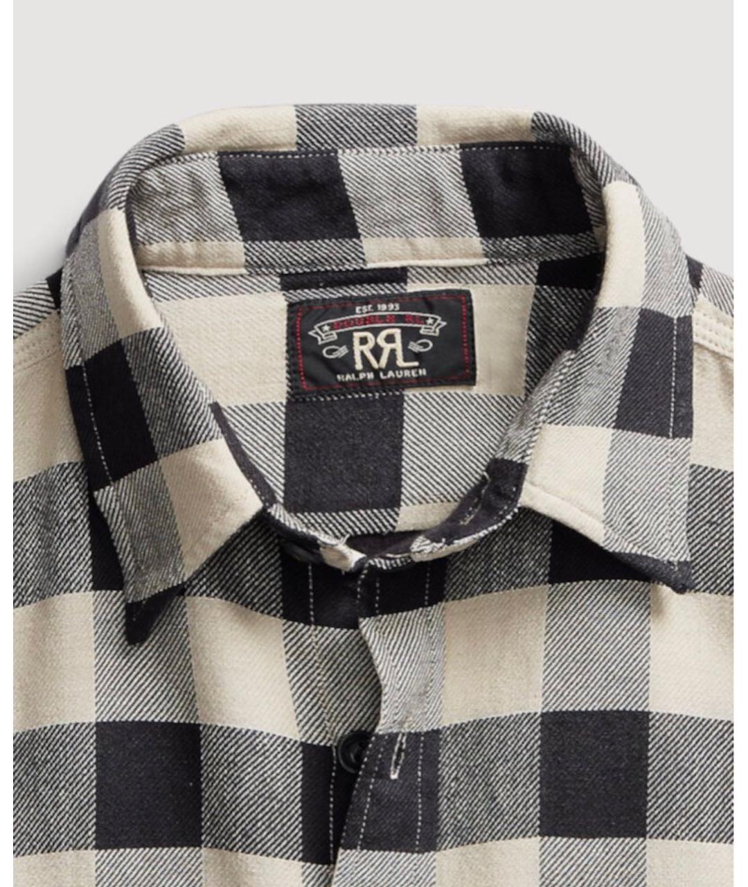 POLO RALPH LAUREN Белая хлопковая кэжуал рубашка, фото 3