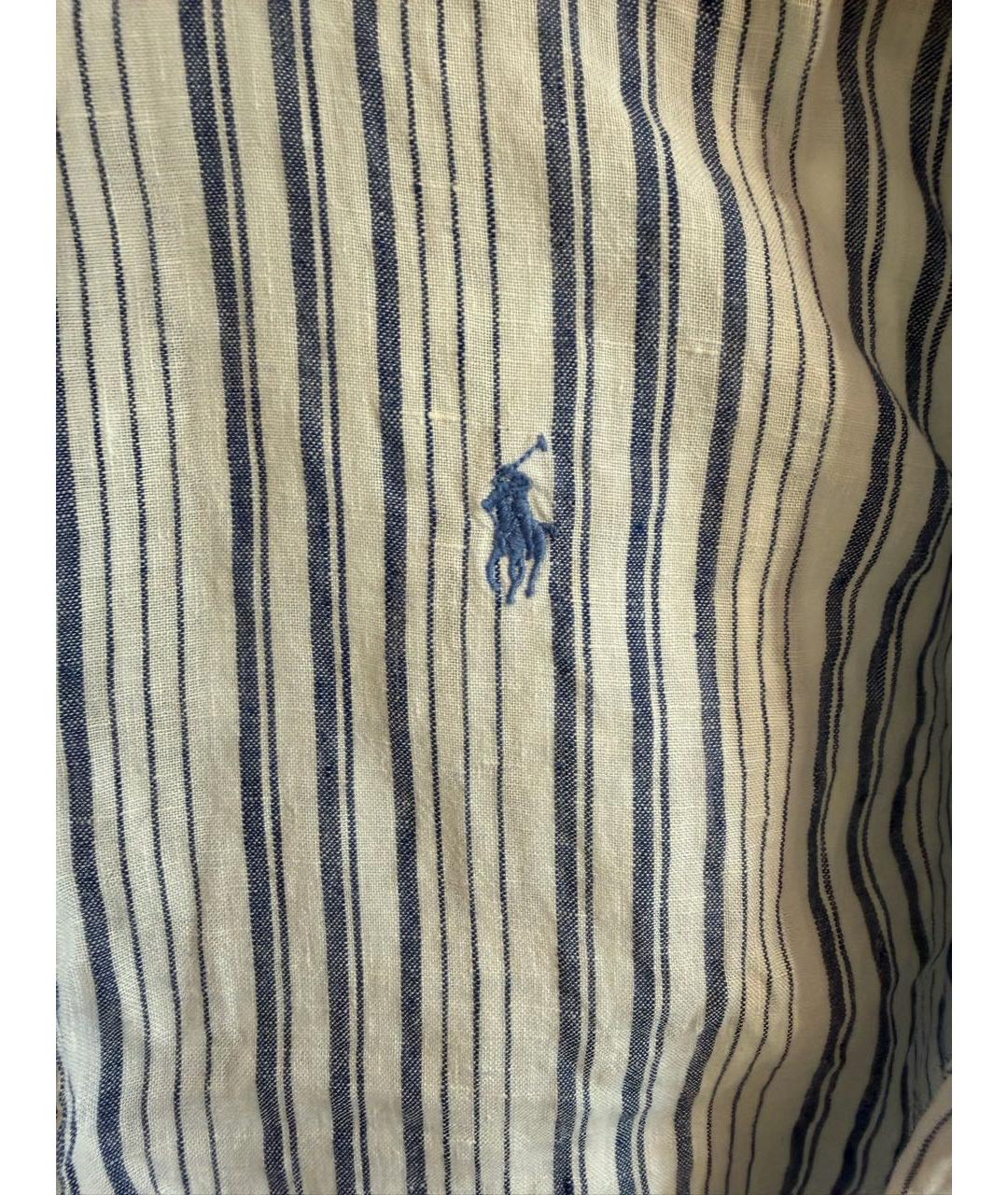 POLO RALPH LAUREN Мульти льняная рубашка, фото 3