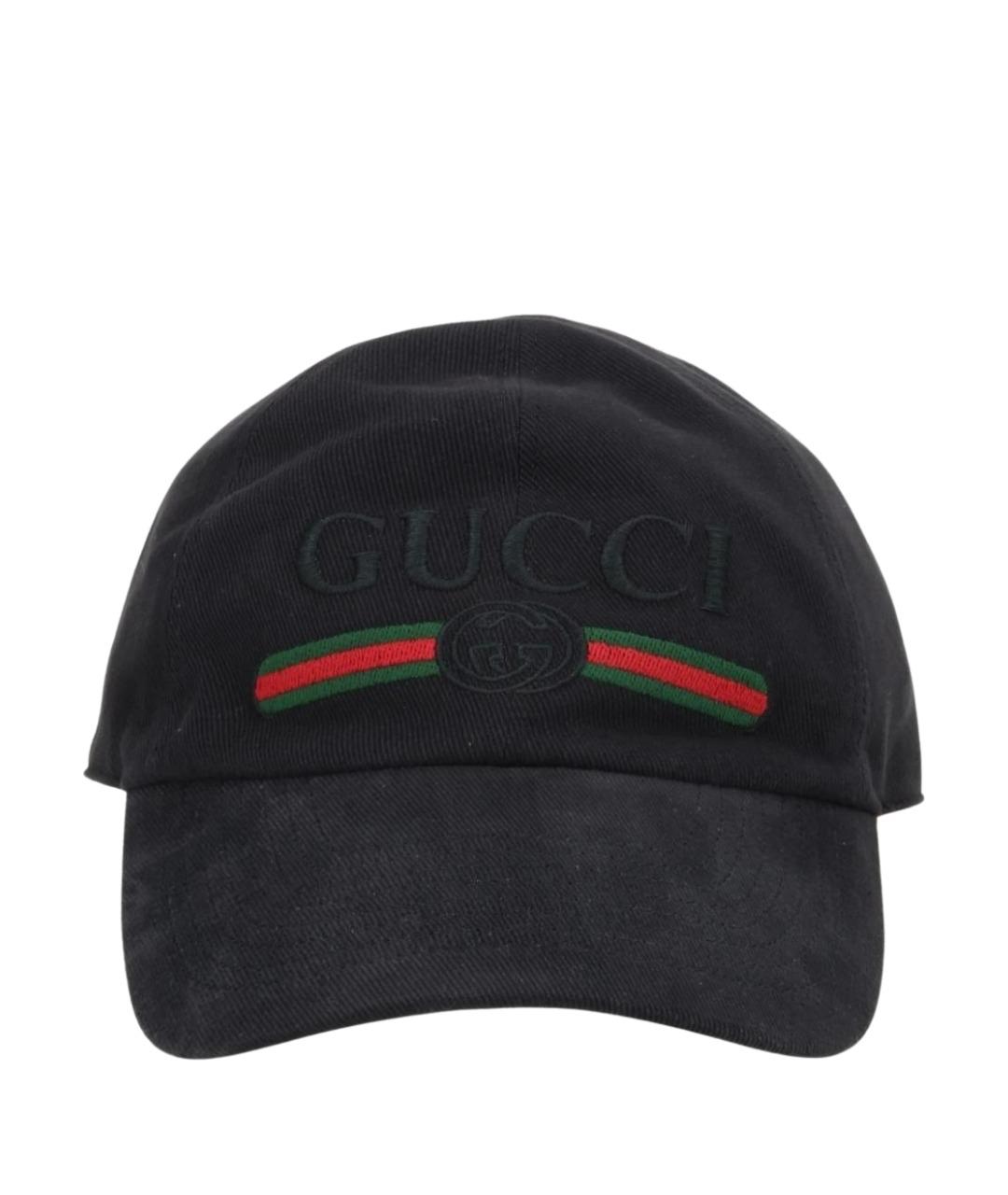 GUCCI Черная кепка/бейсболка, фото 1
