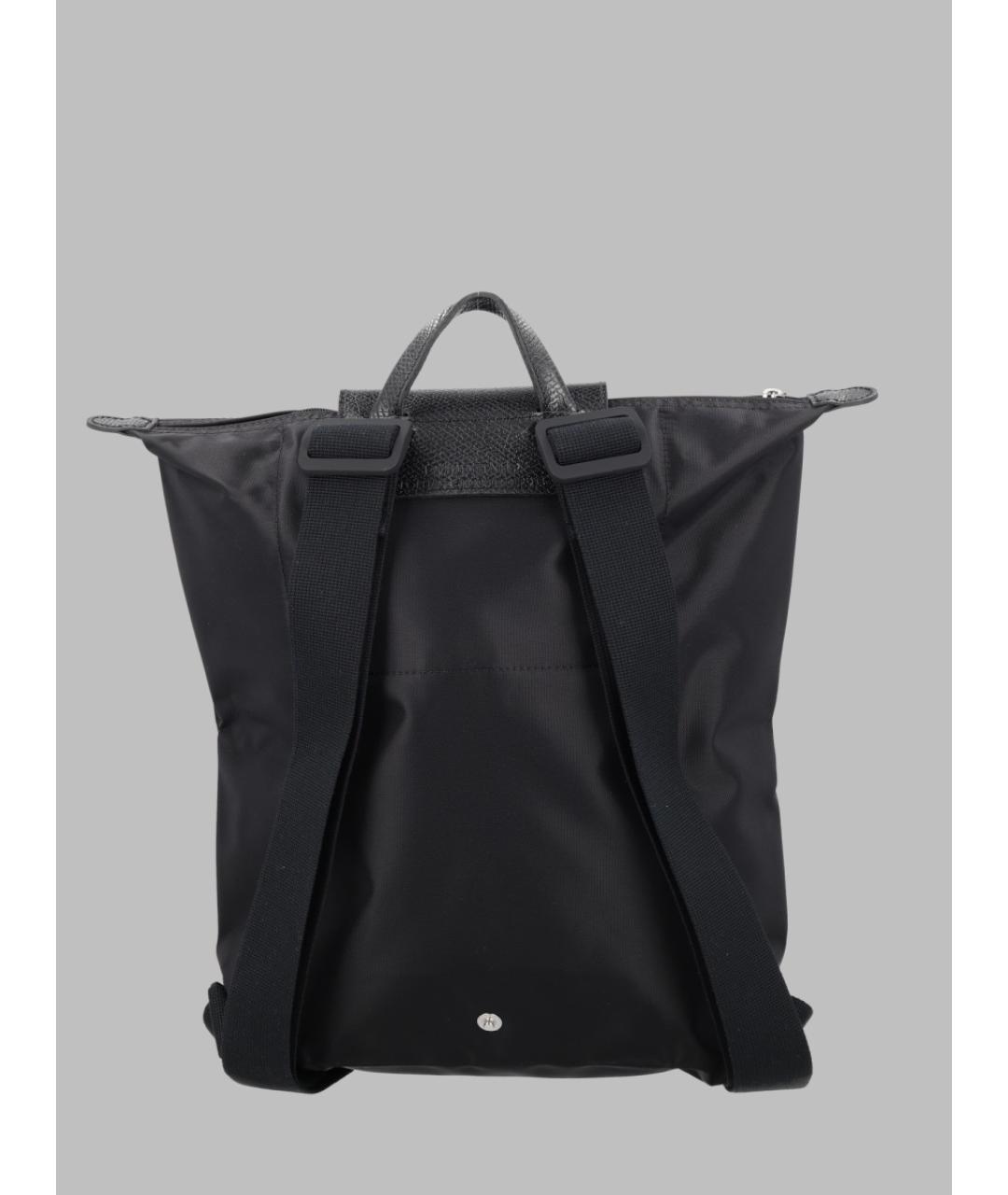 LONGCHAMP Черный синтетический рюкзак, фото 2
