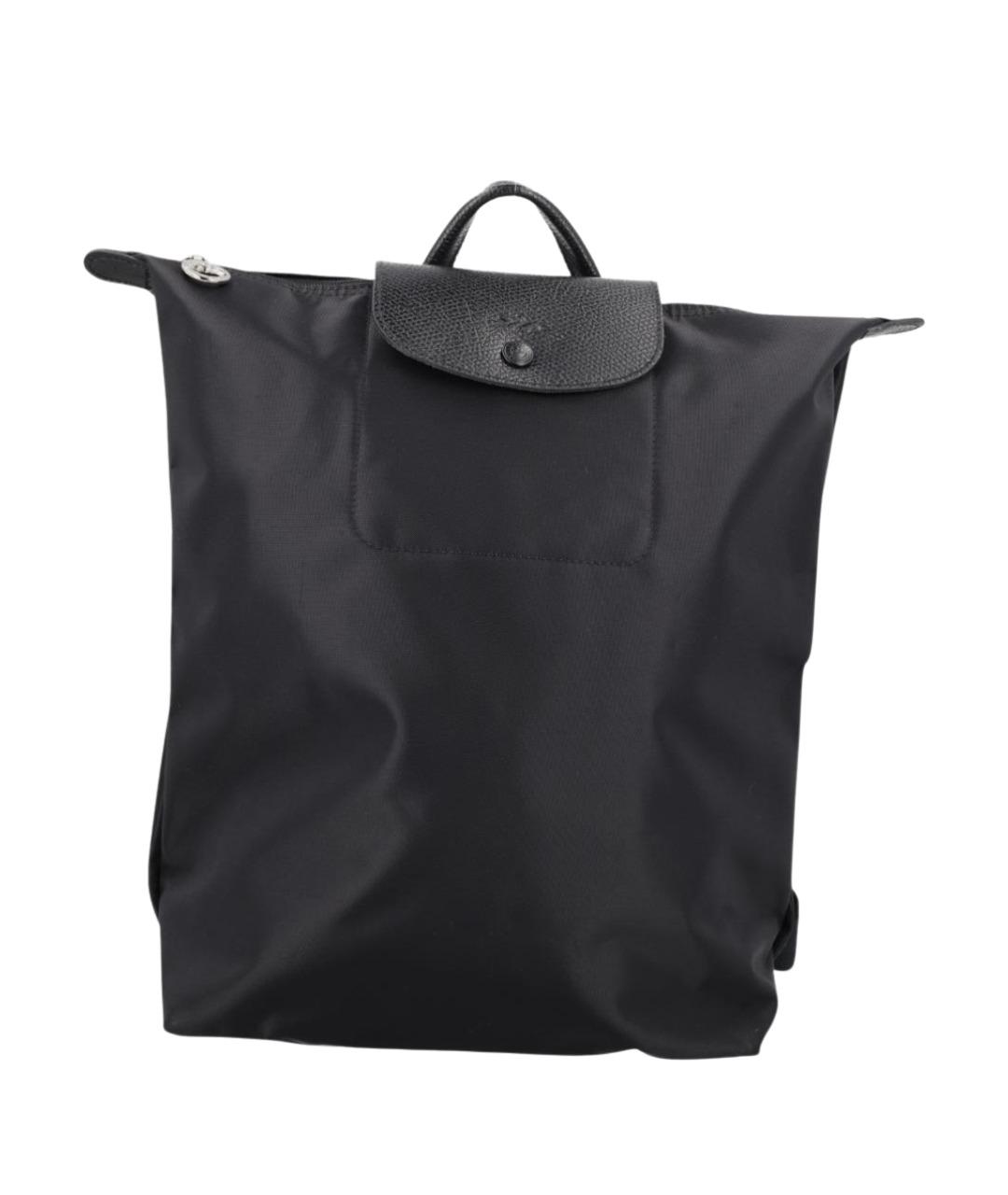 LONGCHAMP Черный синтетический рюкзак, фото 1