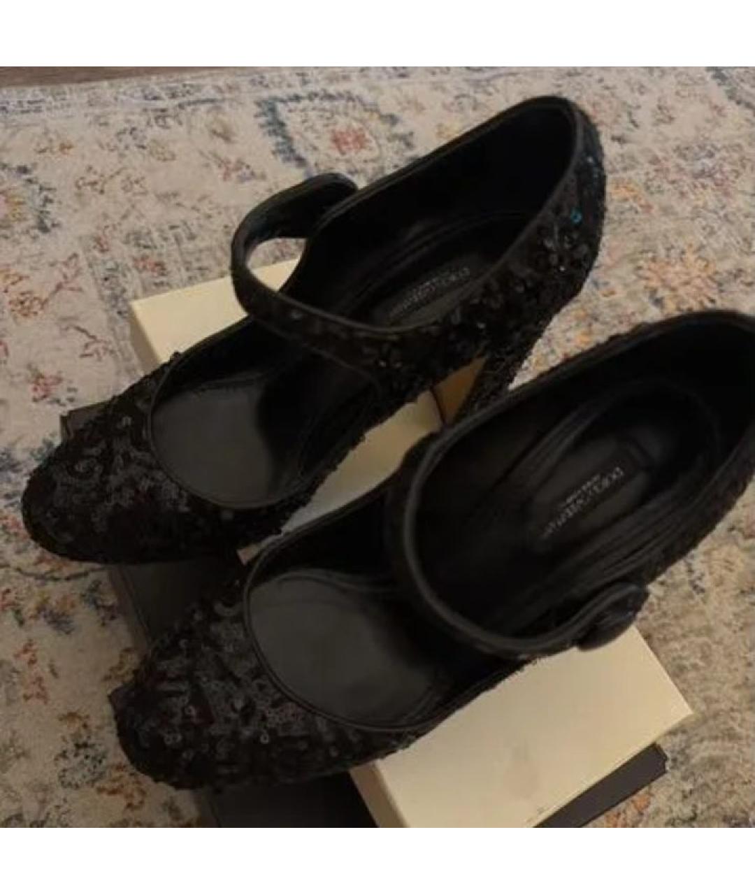 DOLCE&GABBANA Черные туфли, фото 7