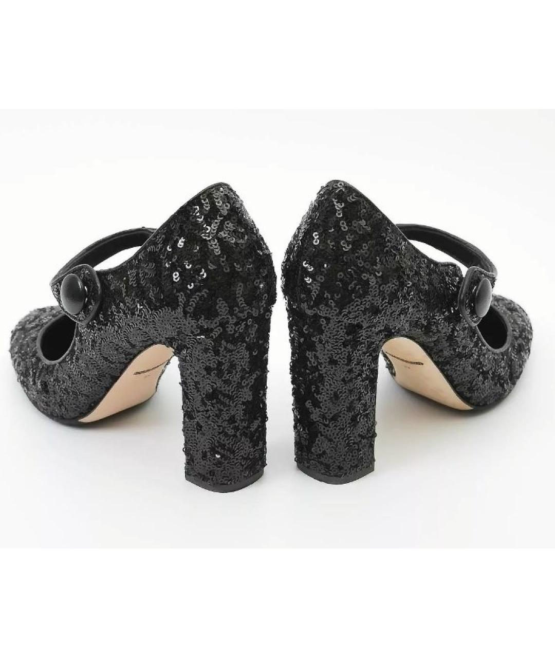 DOLCE&GABBANA Черные туфли, фото 4