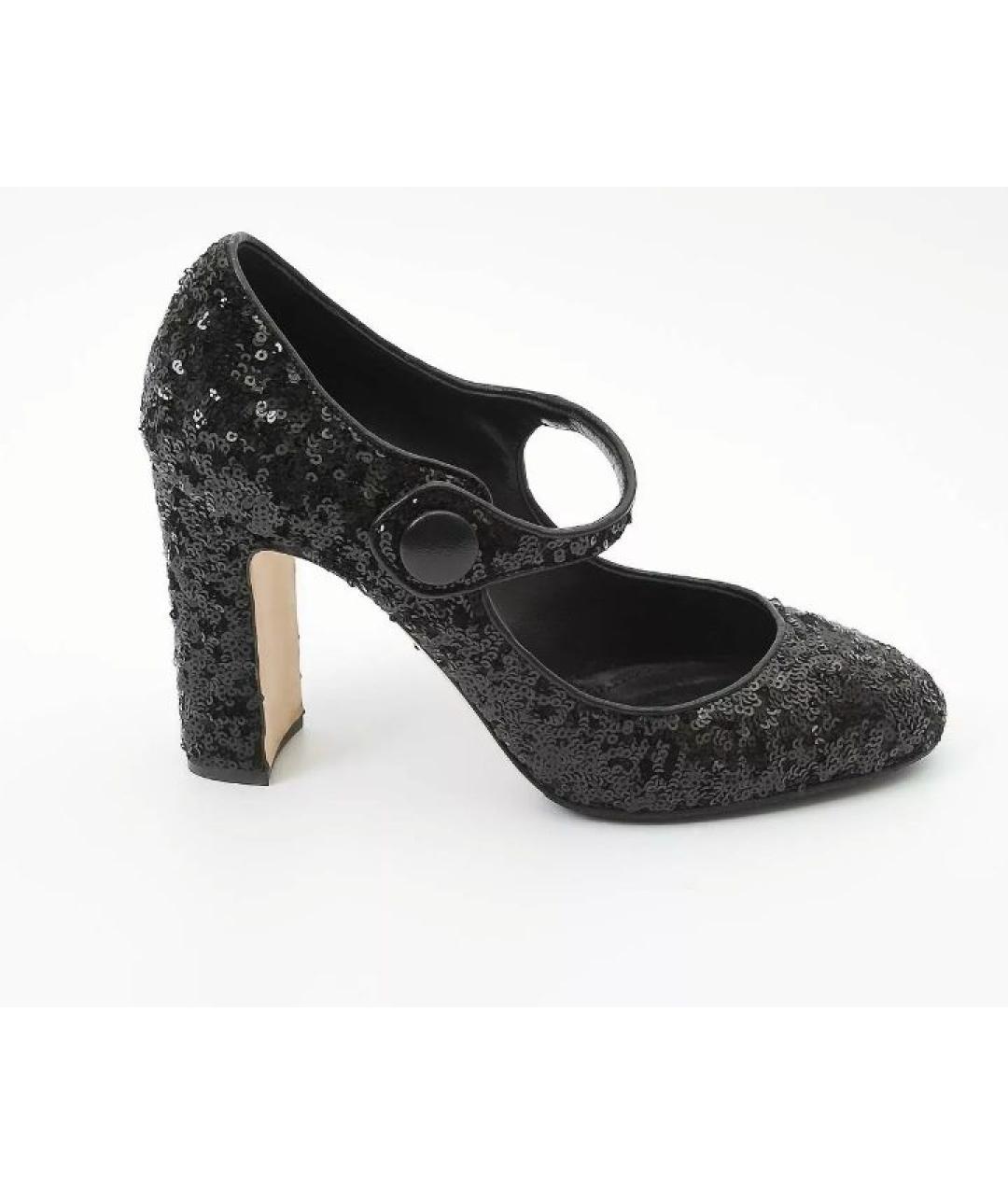 DOLCE&GABBANA Черные туфли, фото 3