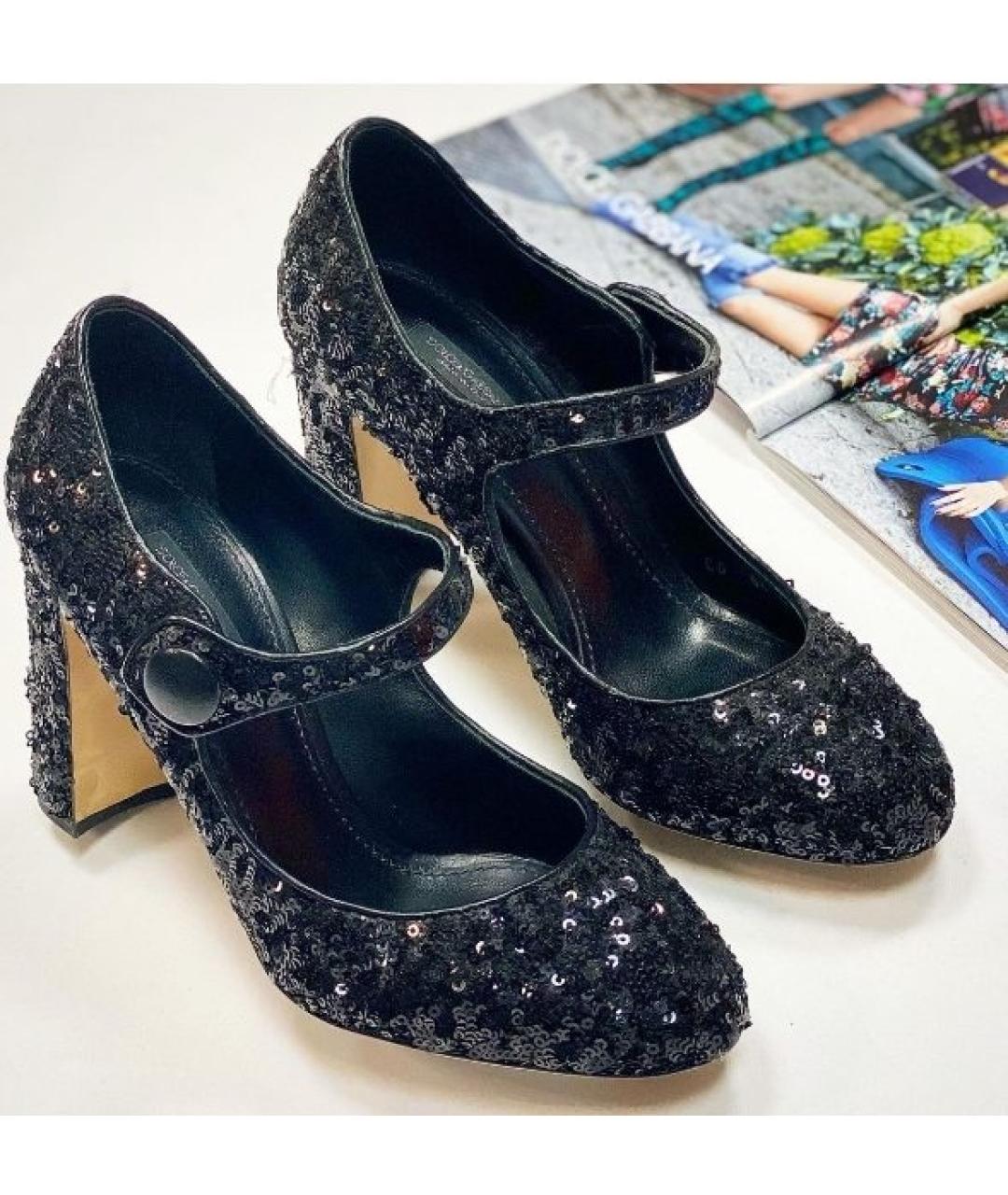 DOLCE&GABBANA Черные туфли, фото 2
