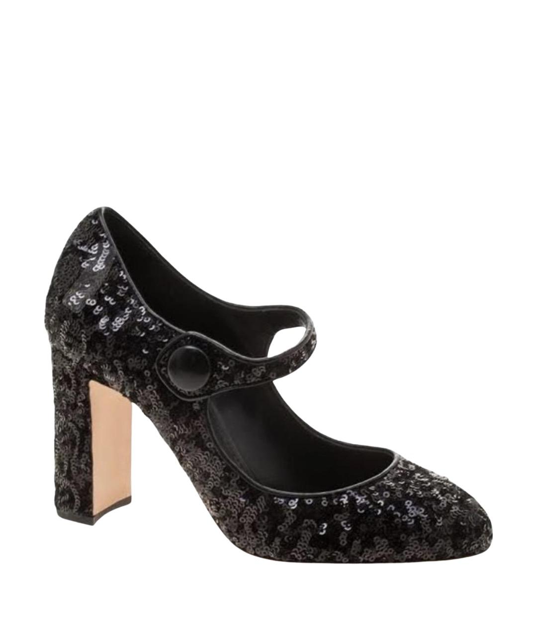 DOLCE&GABBANA Черные туфли, фото 1