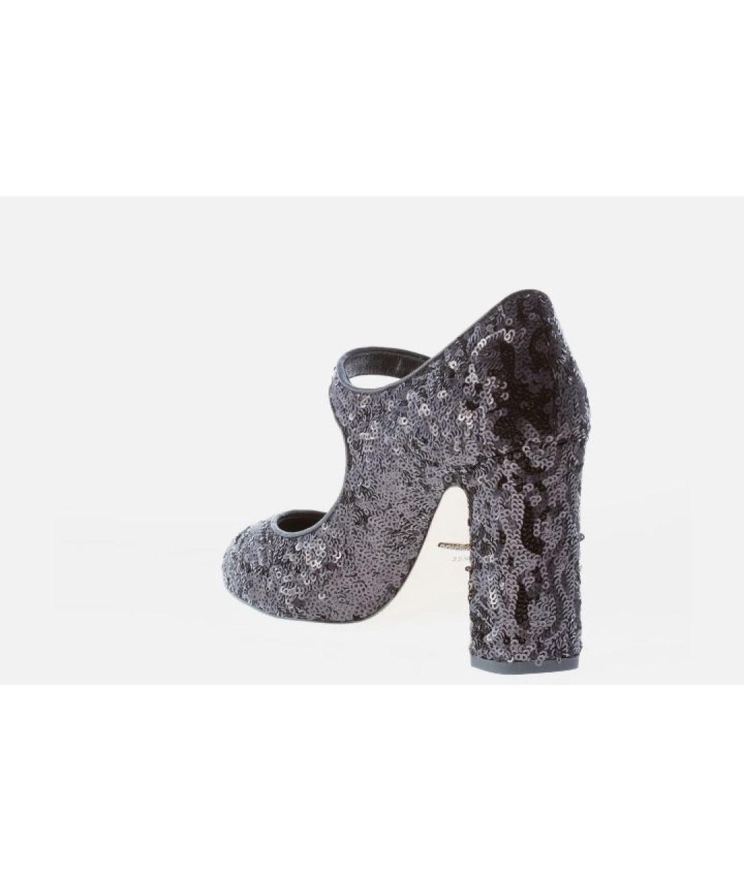 DOLCE&GABBANA Черные туфли, фото 5