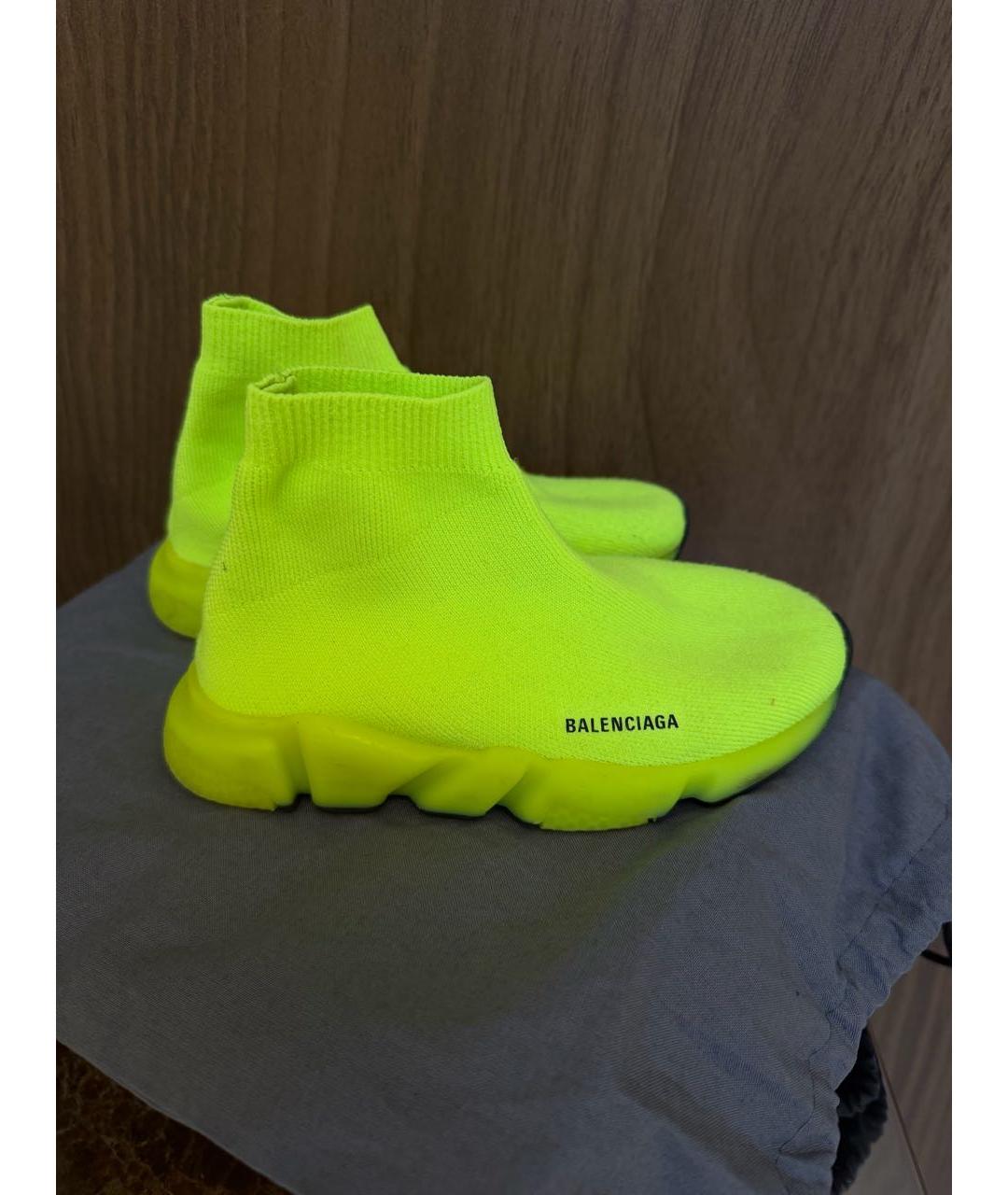 BALENCIAGA Салатовые кеды, фото 9