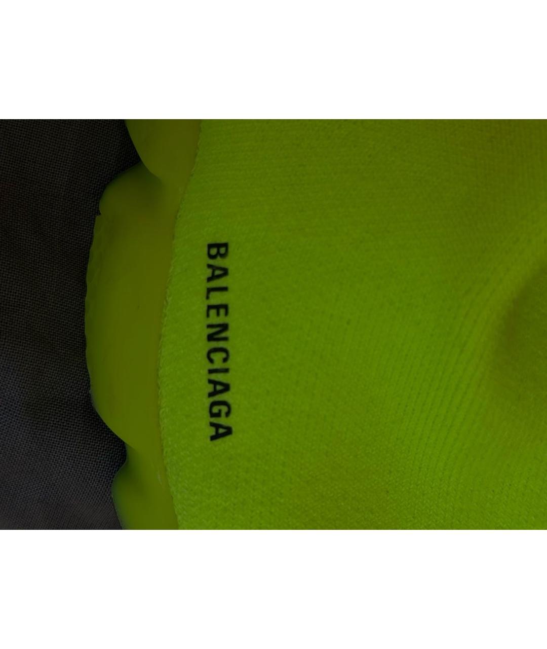 BALENCIAGA Салатовые кеды, фото 7