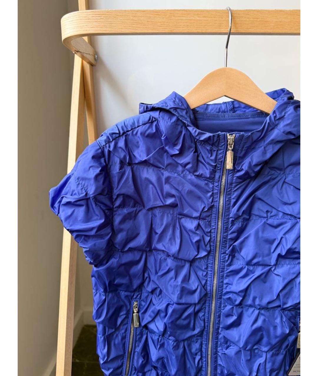 MONCLER Синий жакет / жилет, фото 7