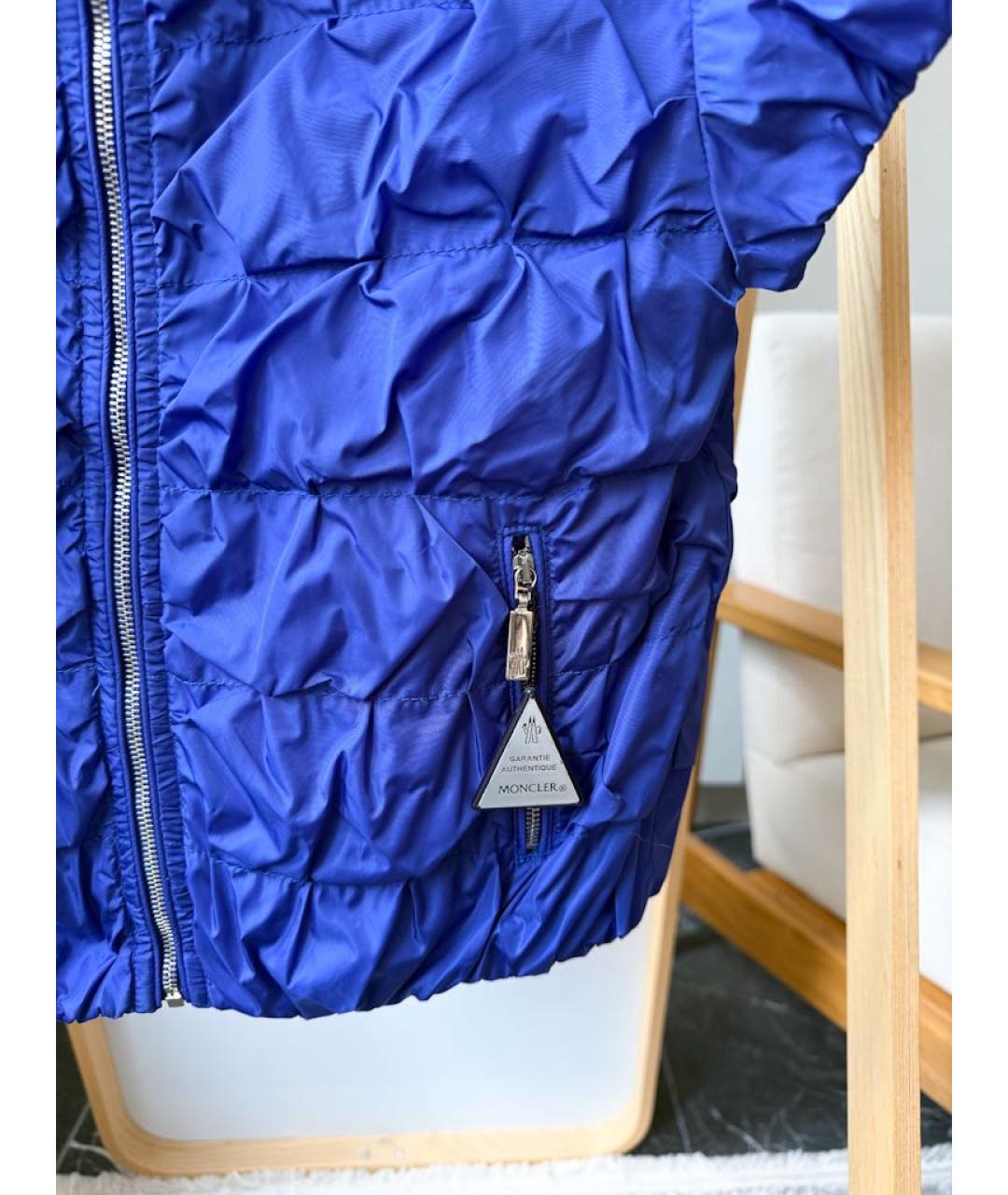 MONCLER Синий жакет / жилет, фото 5