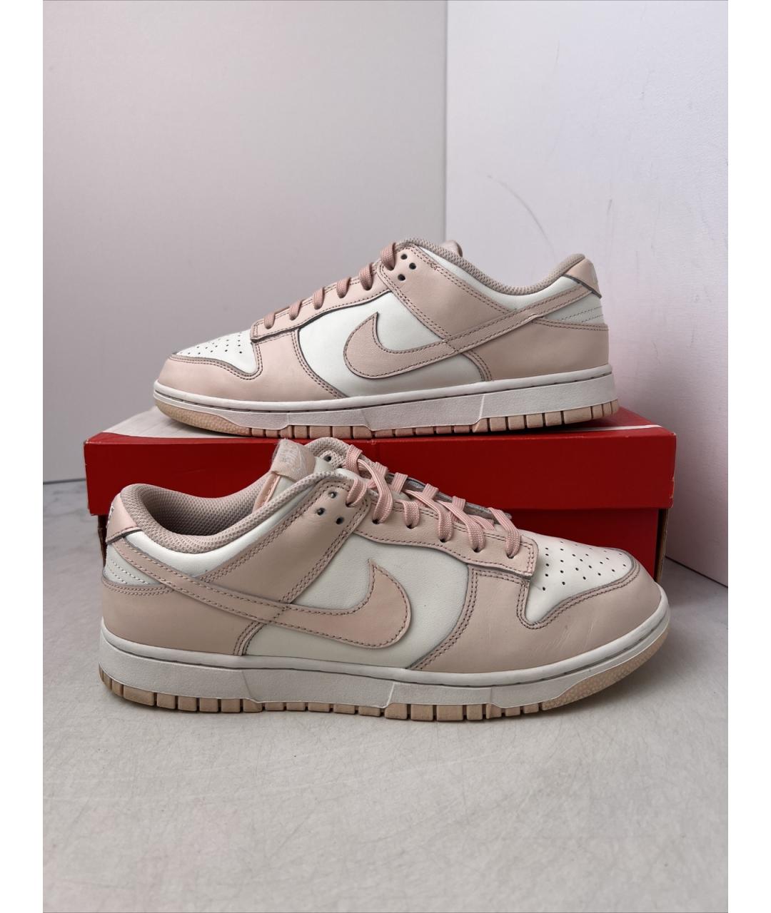 NIKE Розовые кожаные кроссовки, фото 2