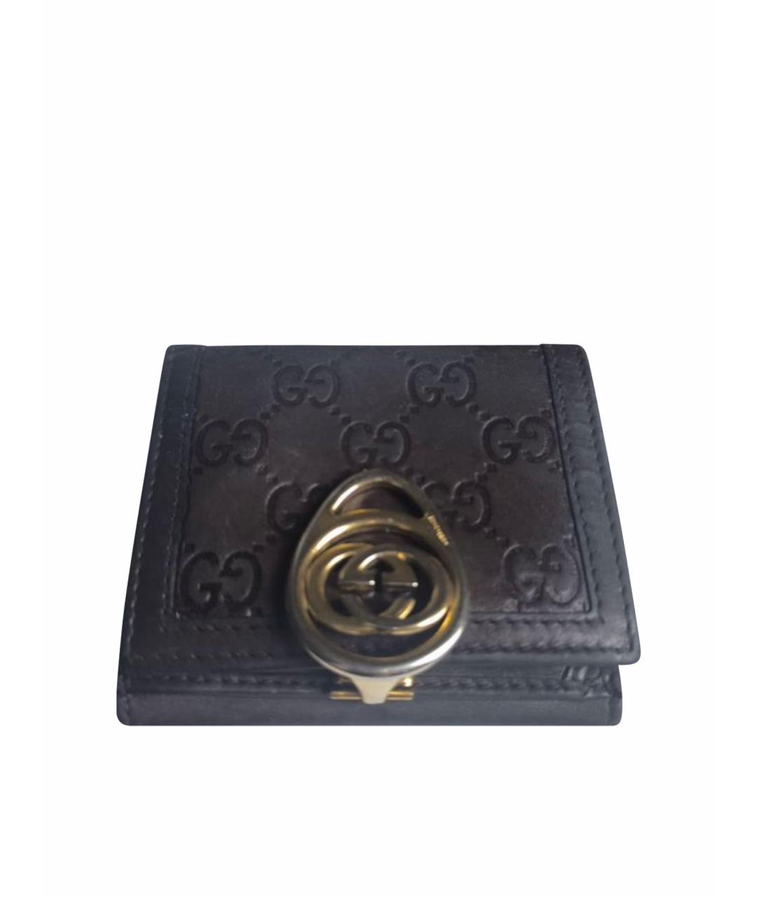 GUCCI Черный кошелек, фото 1
