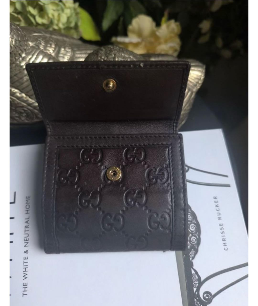 GUCCI Черный кошелек, фото 5