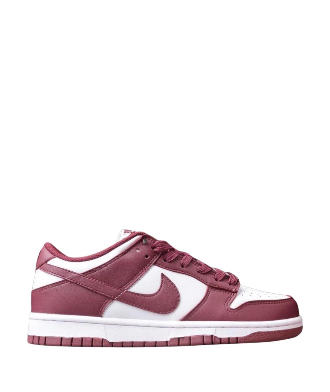 NIKE Фиолетовые кожаные кроссовки, фото 1