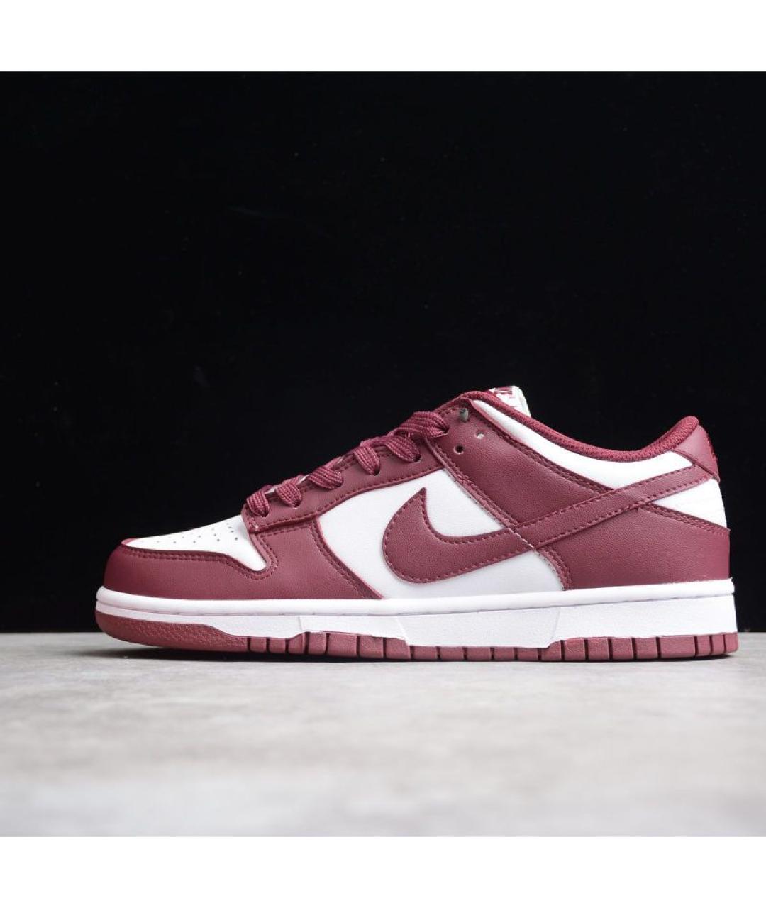 NIKE Фиолетовые кожаные кроссовки, фото 3