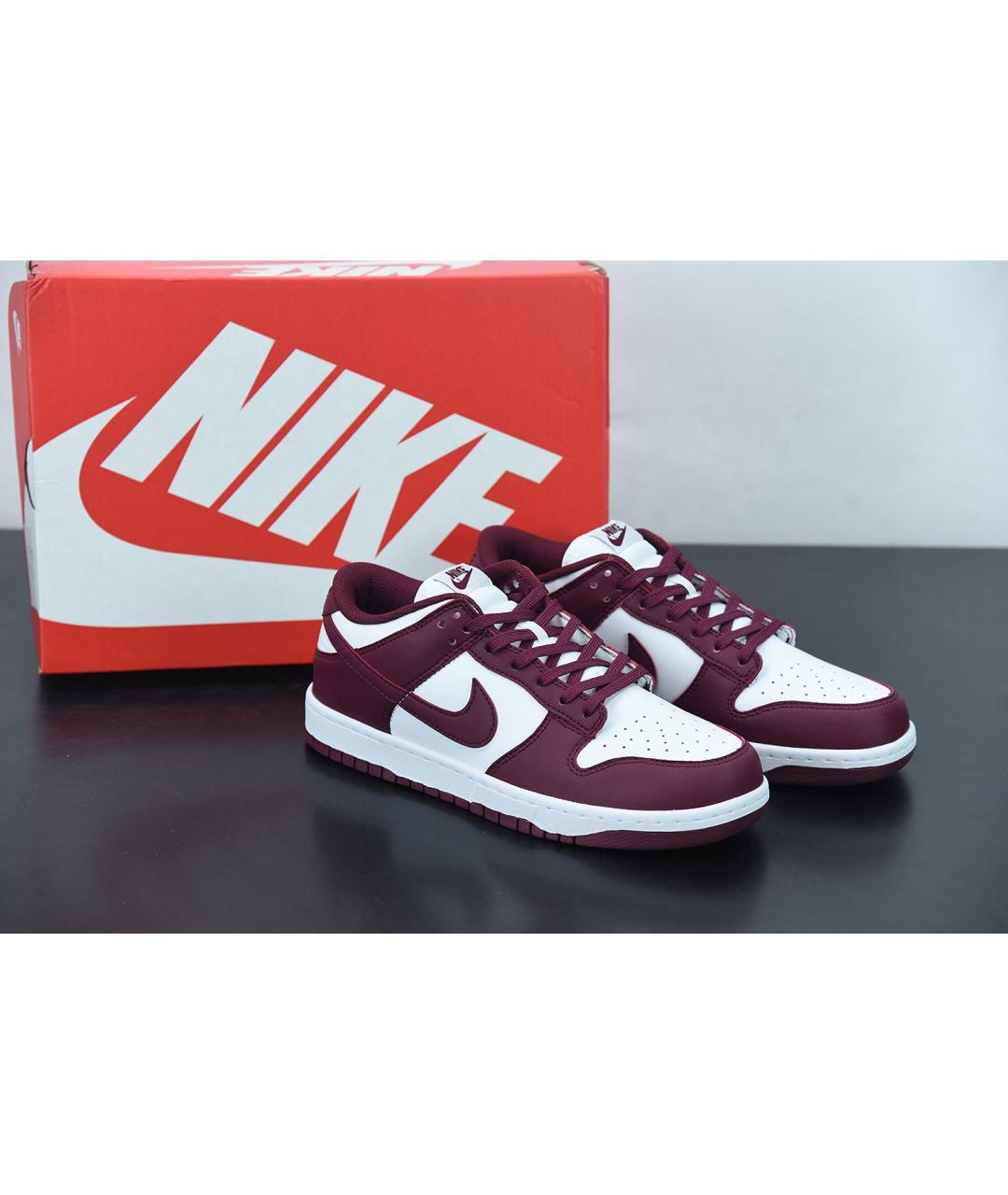 NIKE Фиолетовые кожаные кроссовки, фото 2