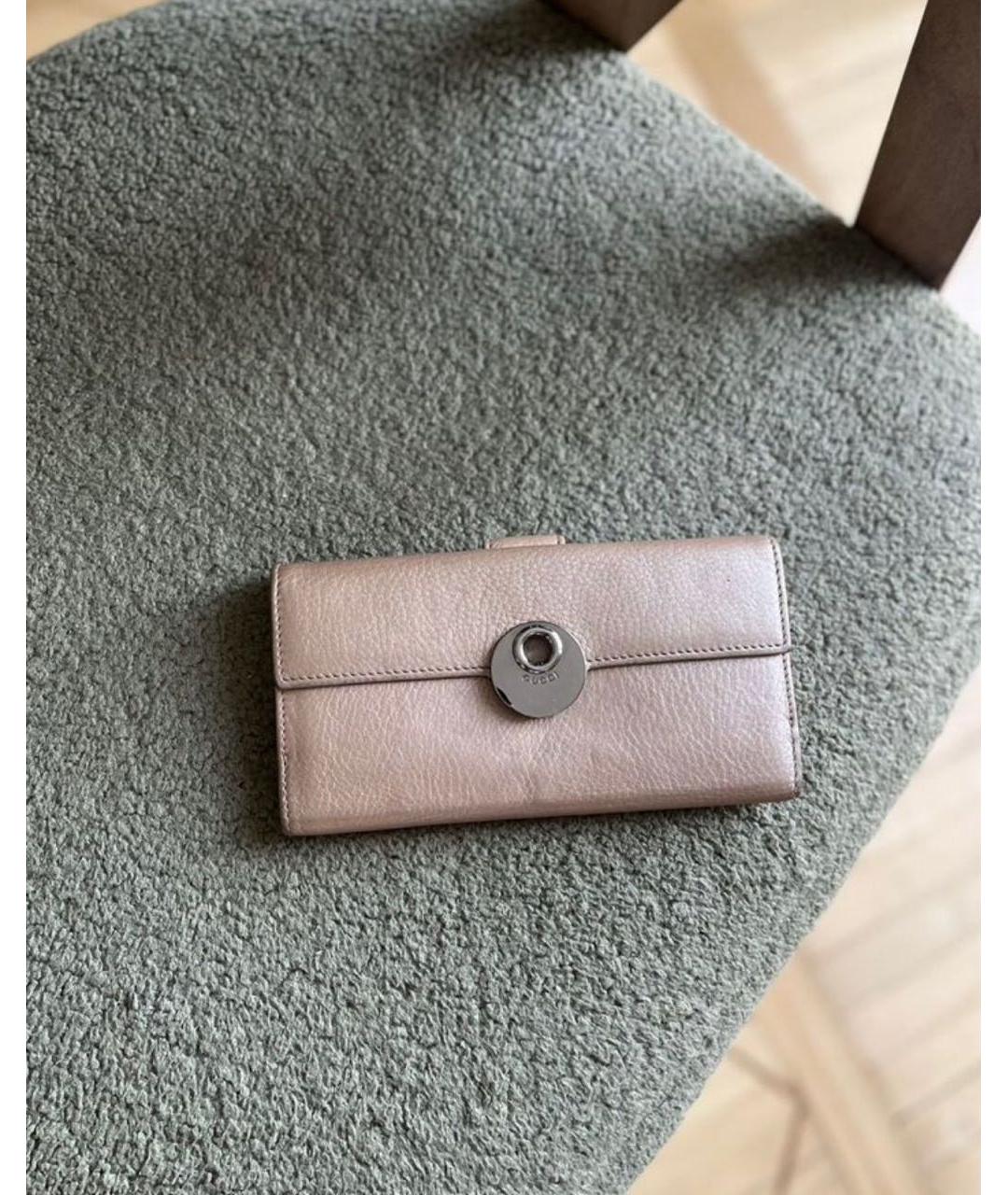 GUCCI Розовый кошелек, фото 2