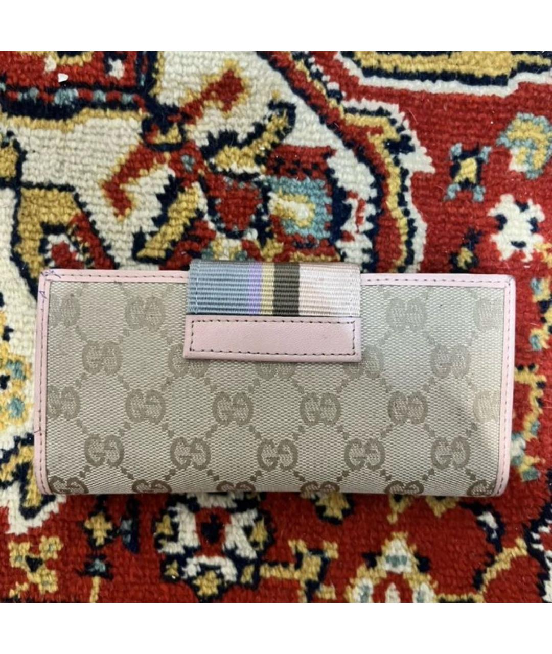GUCCI Бежевый кошелек, фото 2