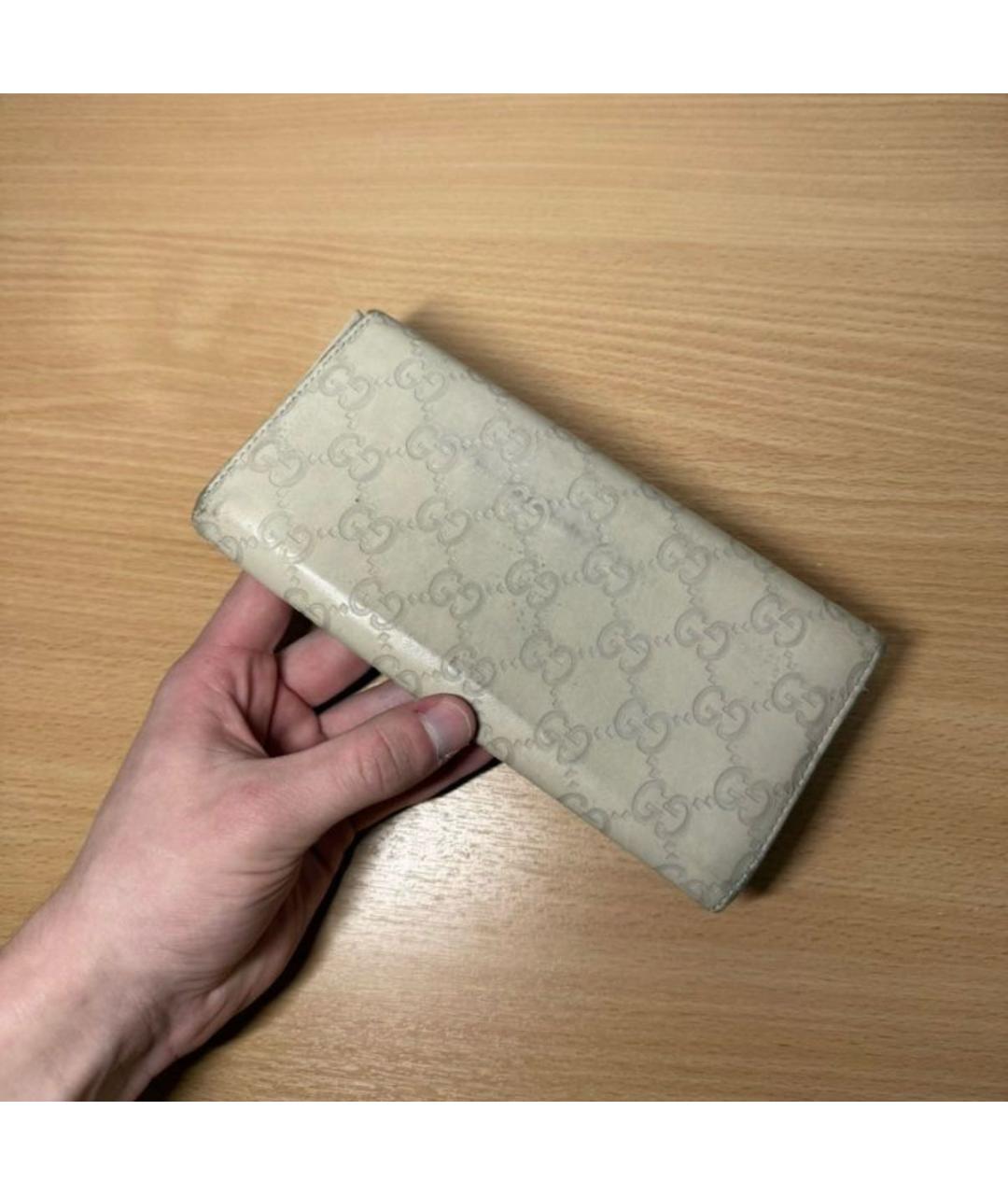 GUCCI Серый кошелек, фото 2