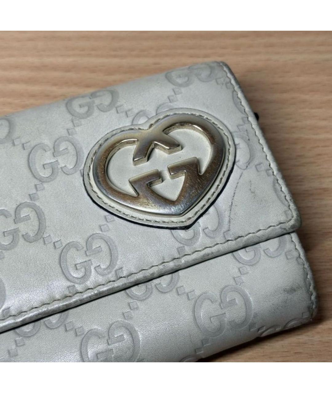 GUCCI Серый кошелек, фото 3
