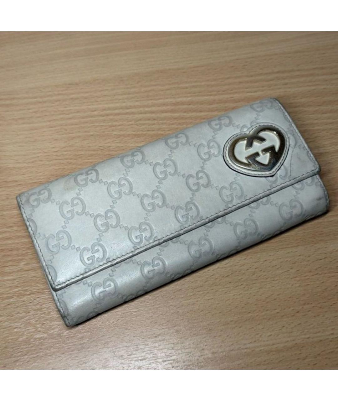 GUCCI Серый кошелек, фото 6