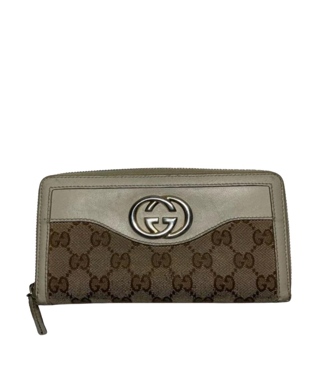 GUCCI Бежевый кошелек, фото 1
