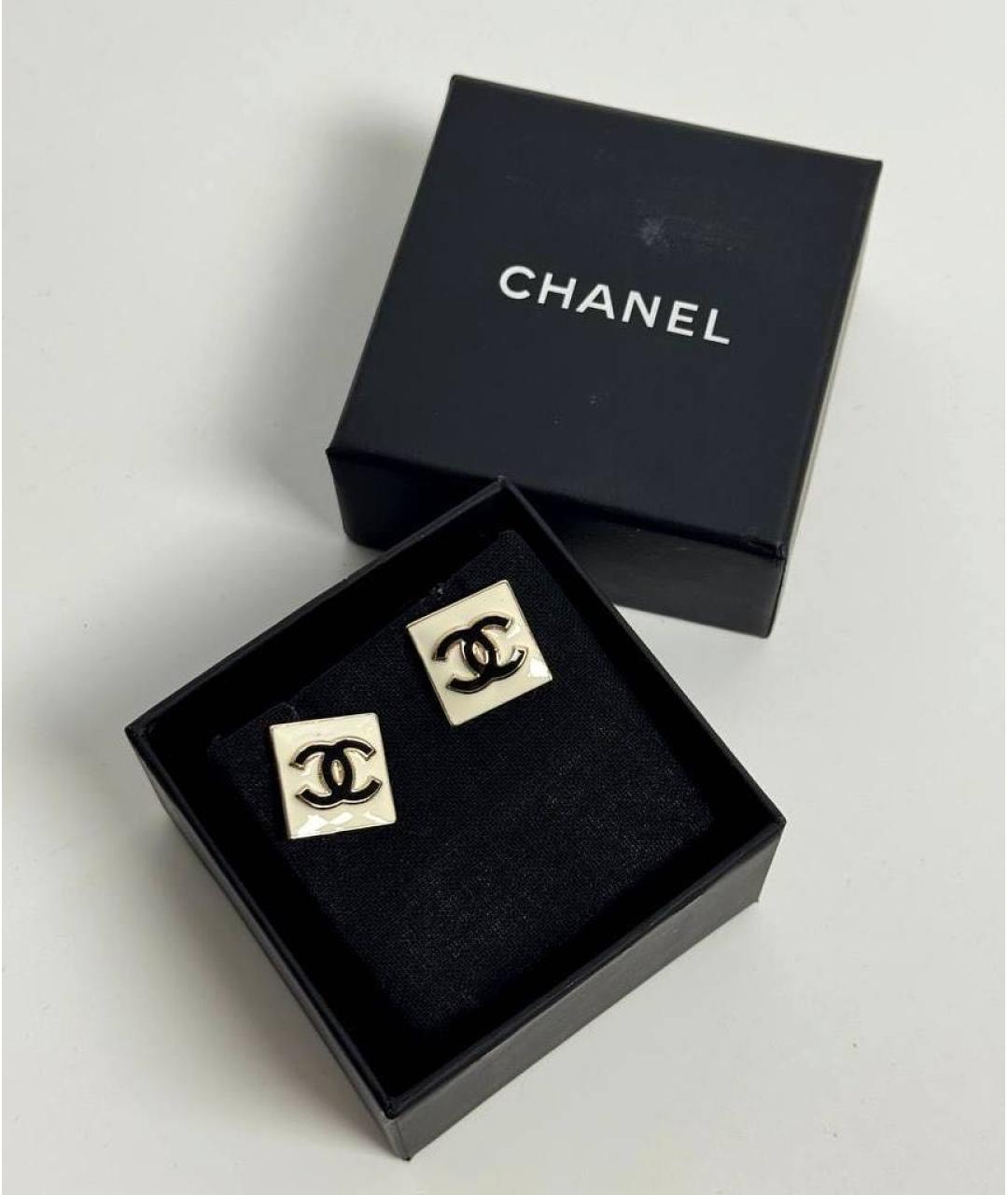 CHANEL Розовые серьги, фото 2