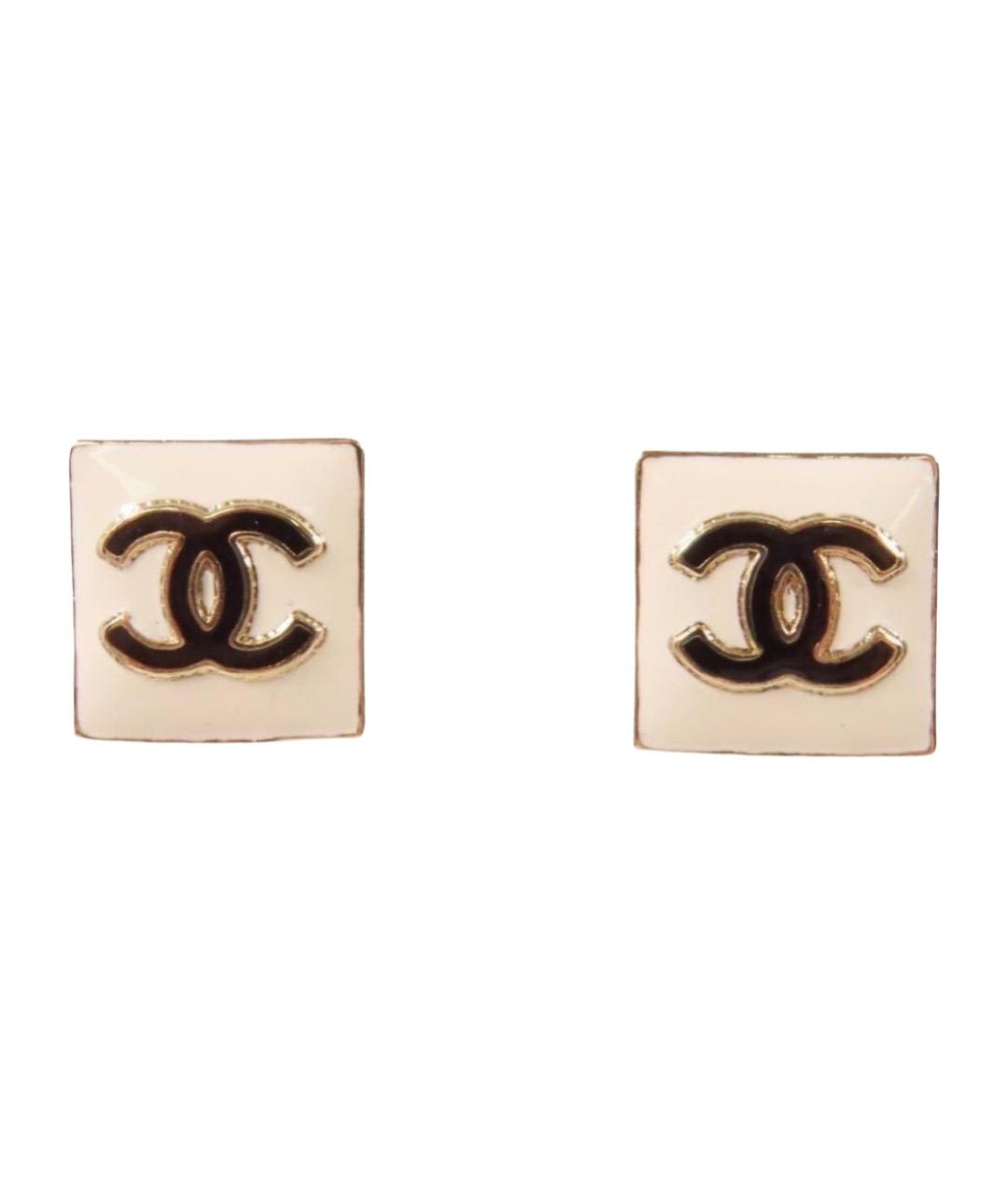 CHANEL Розовые серьги, фото 1