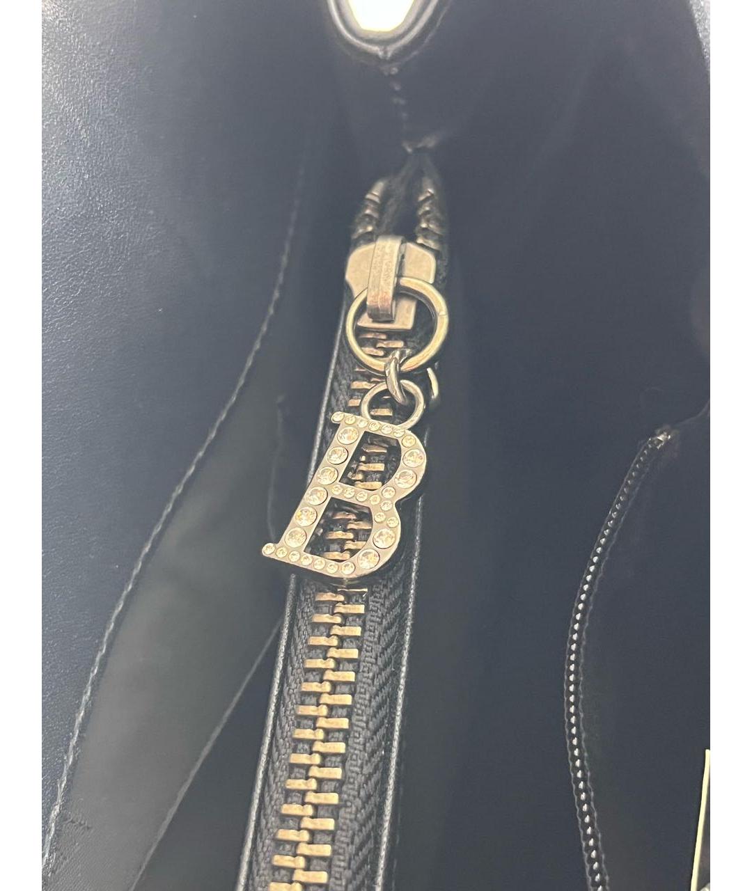 PIERRE BALMAIN Черная сумка с короткими ручками, фото 4