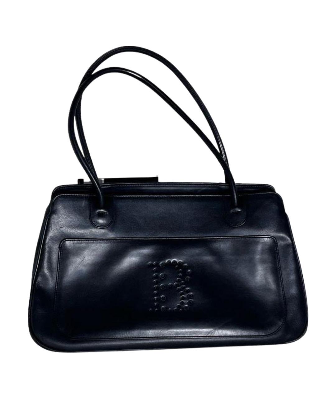 PIERRE BALMAIN Черная сумка с короткими ручками, фото 1