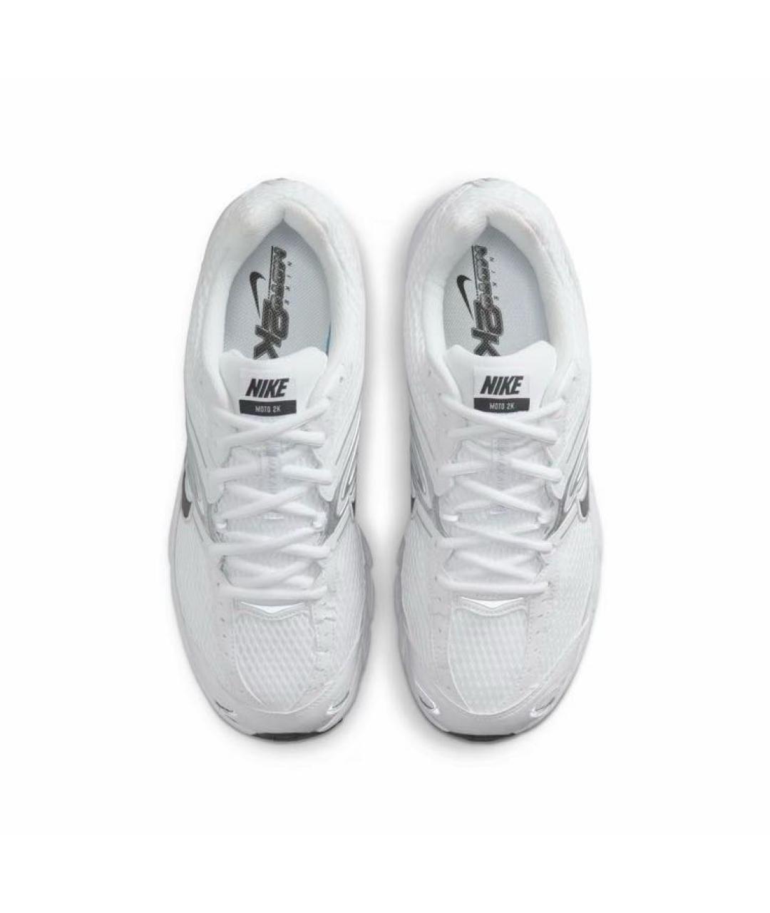NIKE Белые текстильные кроссовки, фото 3